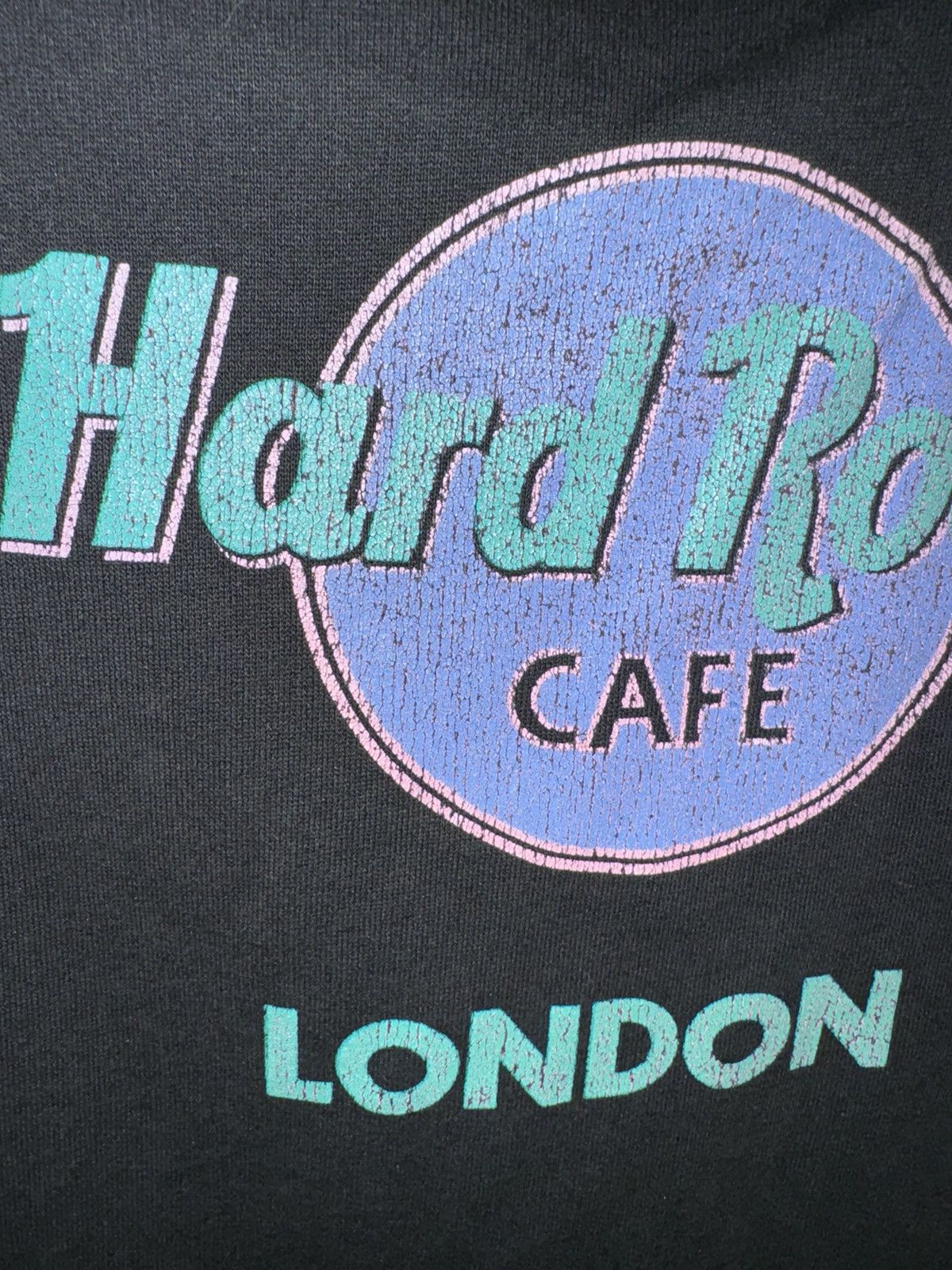 Hard Rock Cafe × Vintage Vintage Hard Rock Cafe London Crewneck Sweatshirt Size US XL / EU 56 / 4 - 2 Thumbnail