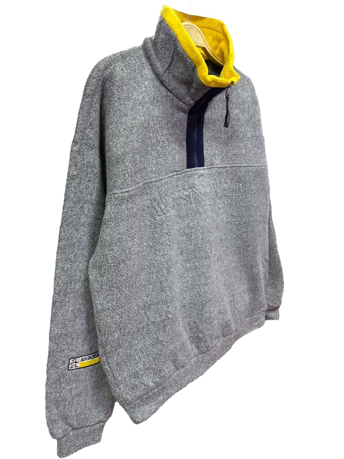 Vintage 90s Vtg Munsingwear Half Zipper Fleece Sweatshirts Size US M / EU 48-50 / 2 - 1 Thumbnail