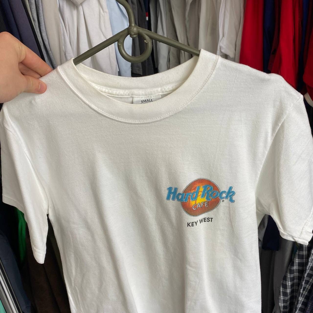 Hard Rock Cafe × Vintage Vintage Hard Rock Cafe Big Graphic logo made in USA tee Size US S / EU 44-46 / 1 - 5 Thumbnail