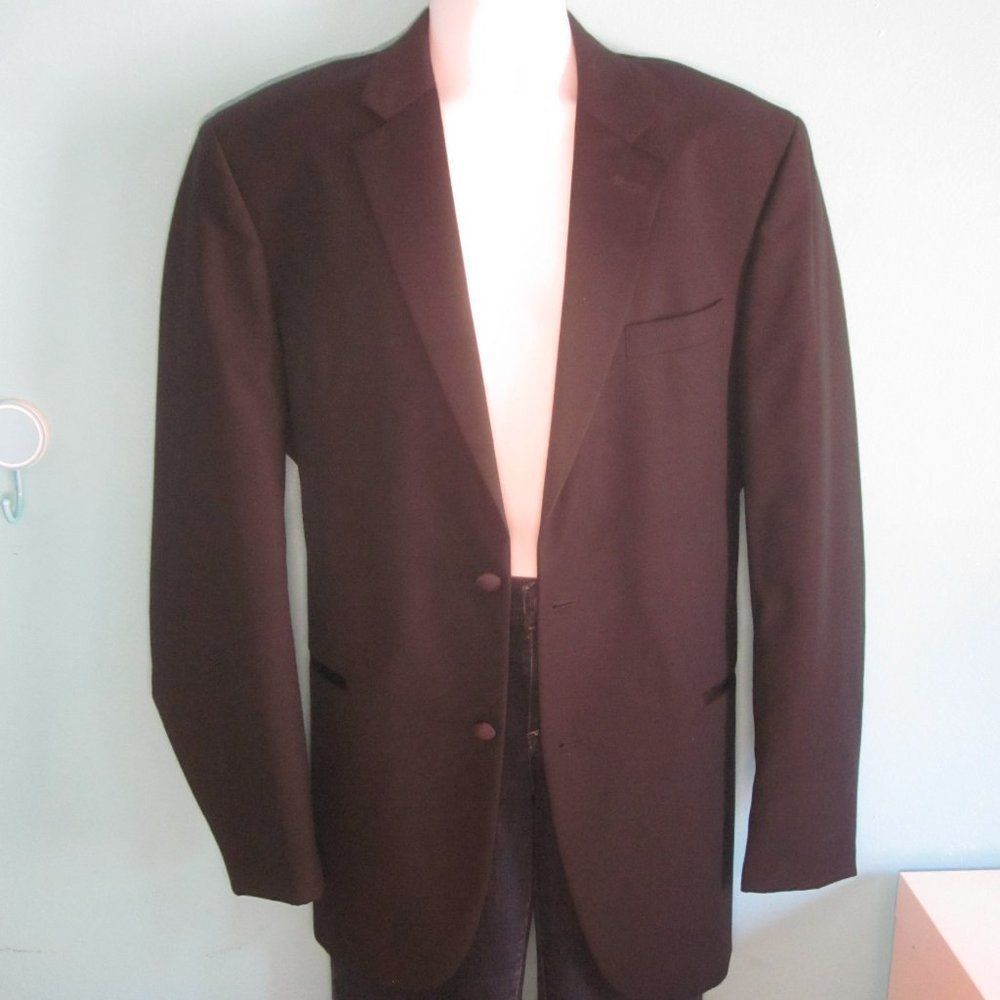 Lauren Ralph Lauren Ralph Lauren Black Wool Tuxedo Jacket Size 41 L Size US M / EU 48-50 / 2 - 1 Thumbnail