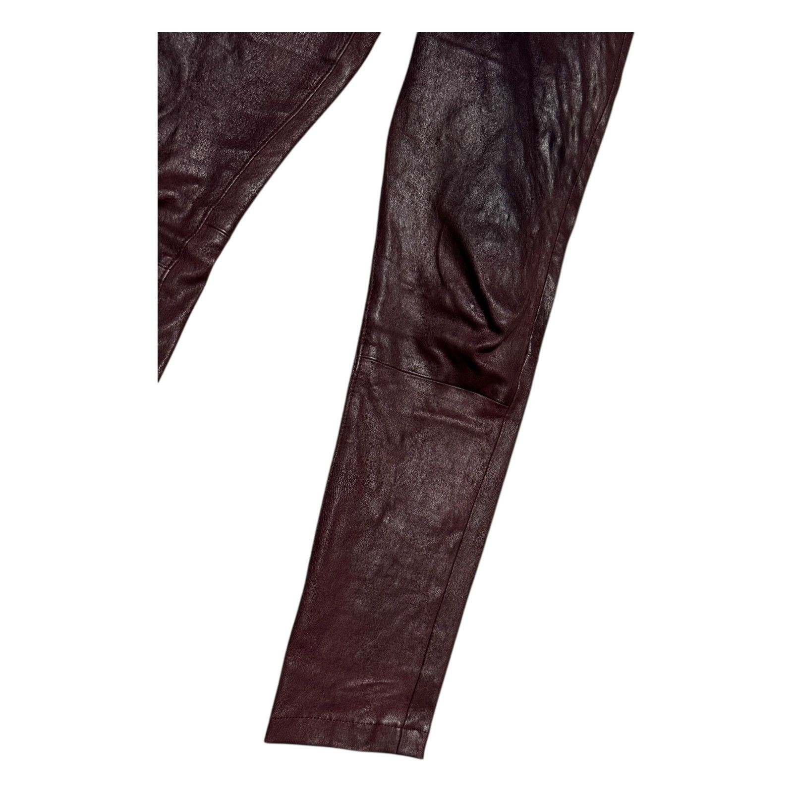 AG Adriano Goldschmied AG ADRIANO GOLDSCHMIED Genuine LAMB LEATHER Pants Medium Size 30" / US 8 / IT 44 - 6 Thumbnail