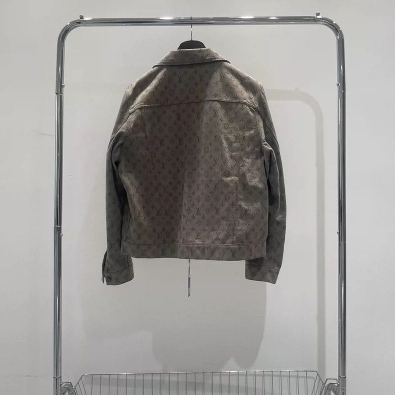 Louis Vuitton LOUIS VUITTON Grey denim jacket 2504-Nextarrow Size US L / EU 52-54 / 3 - 2 Thumbnail