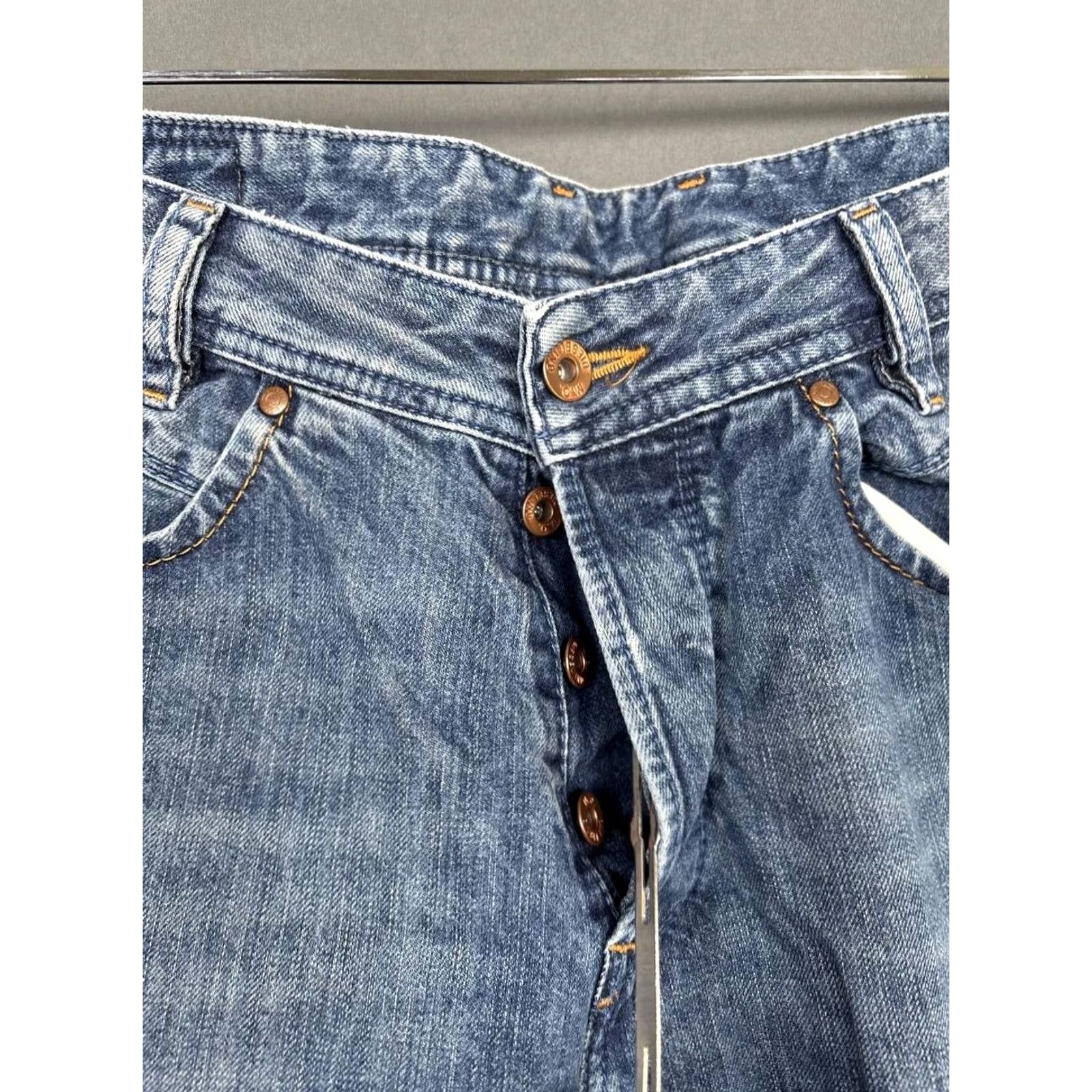Diesel Diesel Jeans Mens 33 Blue Industry Denim Size Cotton Straight Leg Pocket Style Size US 33 - 7 Thumbnail