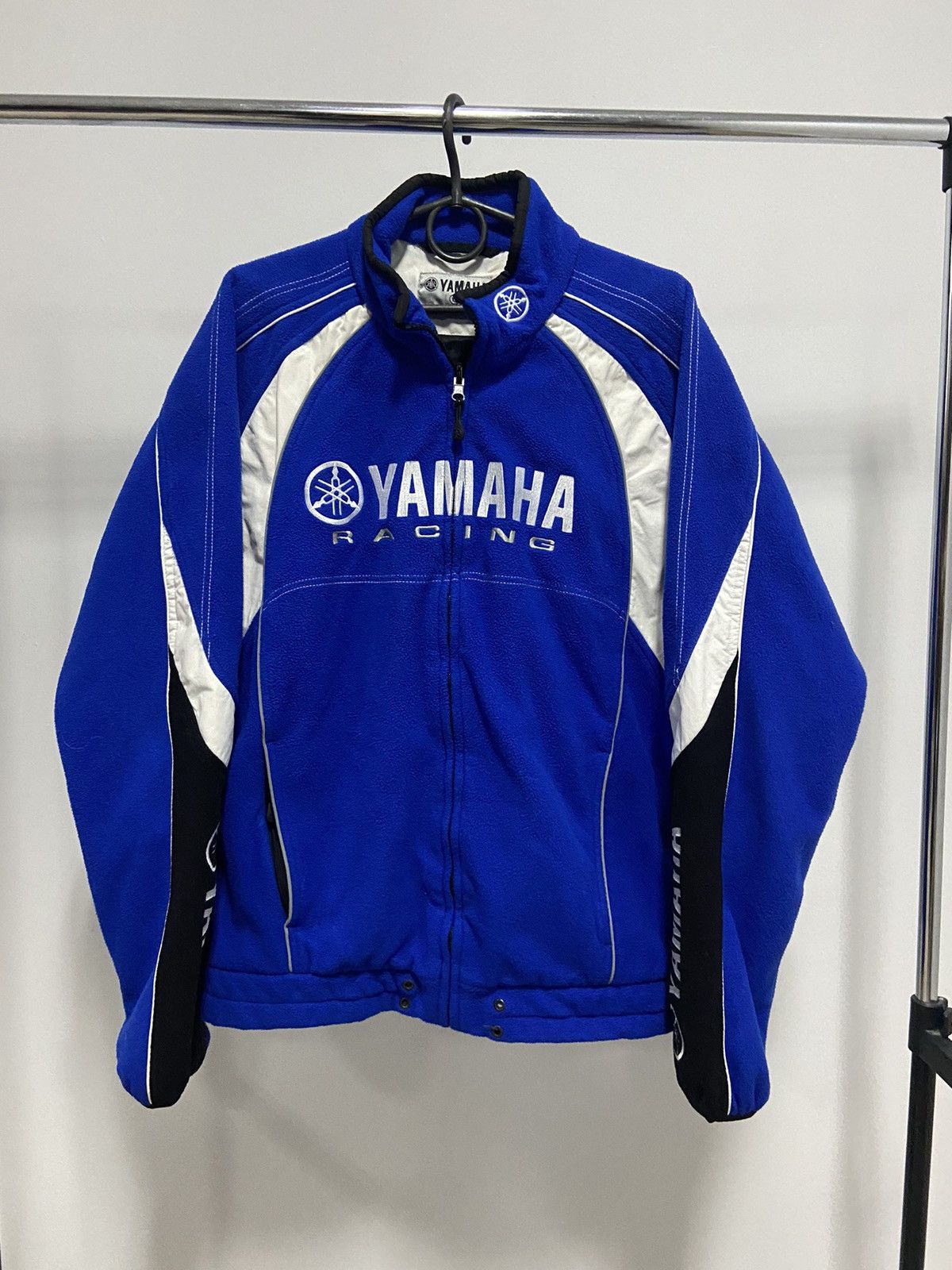 Vintage × Yamaha Yamaha big logo racing fleece jacket sweatshirt zip Size US XL / EU 56 / 4 - 1 Thumbnail