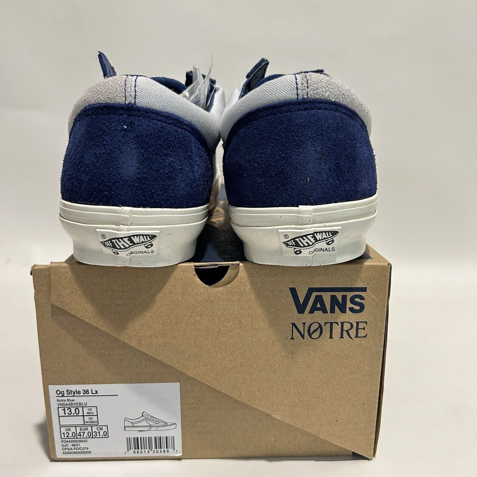 Vans Vans Vault x Notre Old Style 36 LX “Tea Blue” 2024 Size US 13 / EU 46 - 4 Thumbnail
