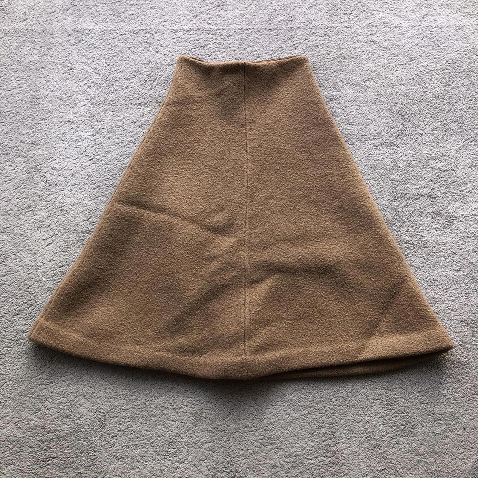Maison Margiela Maison Margiela Wool Midi Skirt Size 28" / US 6 / IT 42 - 1 Thumbnail