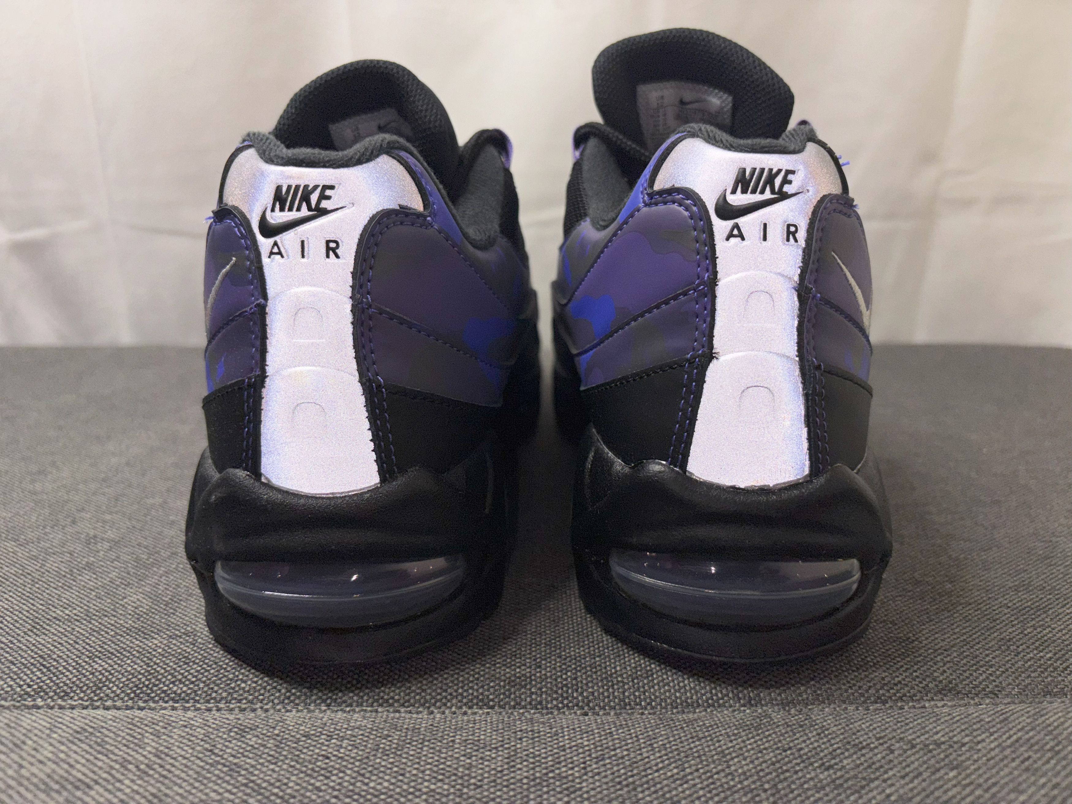 Nike Nike Air Max 95 OG Big Bubble Court Purple Camo HQ1973-500 Size US 12 / EU 45 - 7 Thumbnail