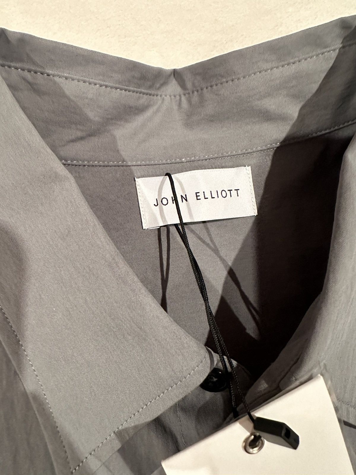 John Elliott John Elliott SS Cloak Button Up Teal Size US M / EU 48-50 / 2 - 5 Thumbnail