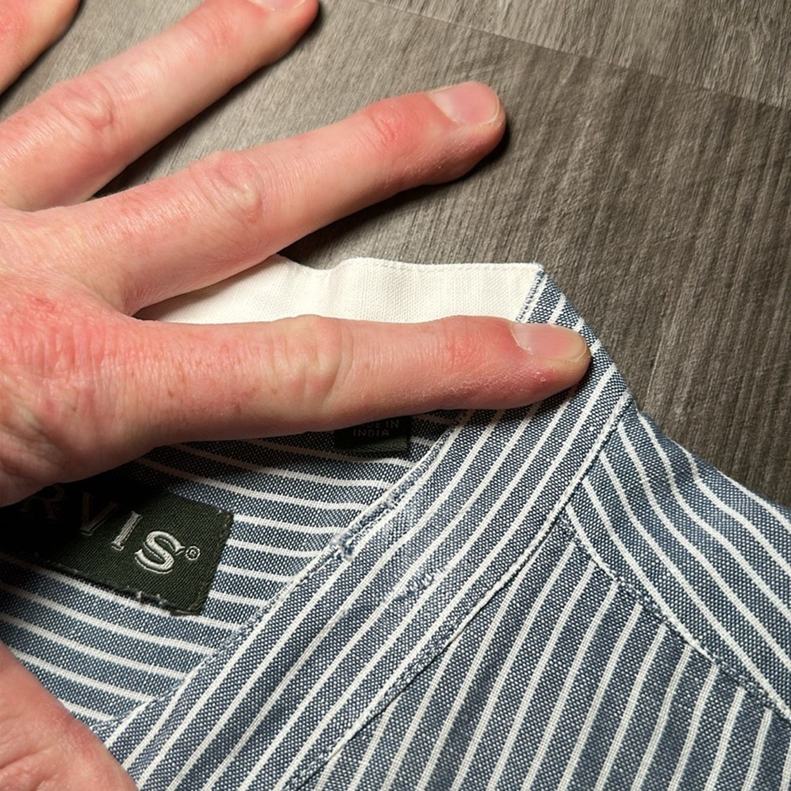 Orvis Orvis Frontier Collar Linen Blend Long Sleeve - 2XL Size US XXL / EU 58 / 5 - 7 Thumbnail