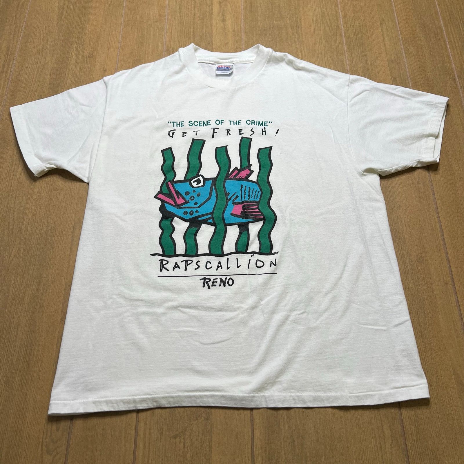 Hanes Vintage Raps Callion Reno Graphic T Shirt Hanes Beefy-T XL Size US XL / EU 56 / 4 - 1 Thumbnail