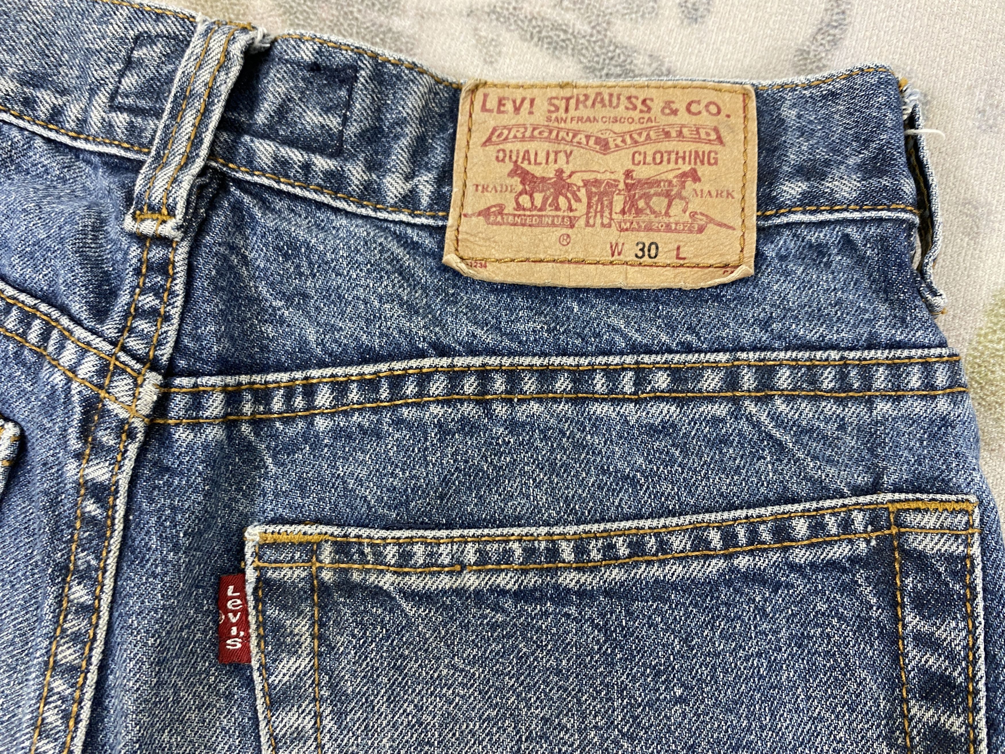 Levi's Blue Levi's Jeans 31x30.5 Denim- JN3763 Size US 31 - 11 Thumbnail
