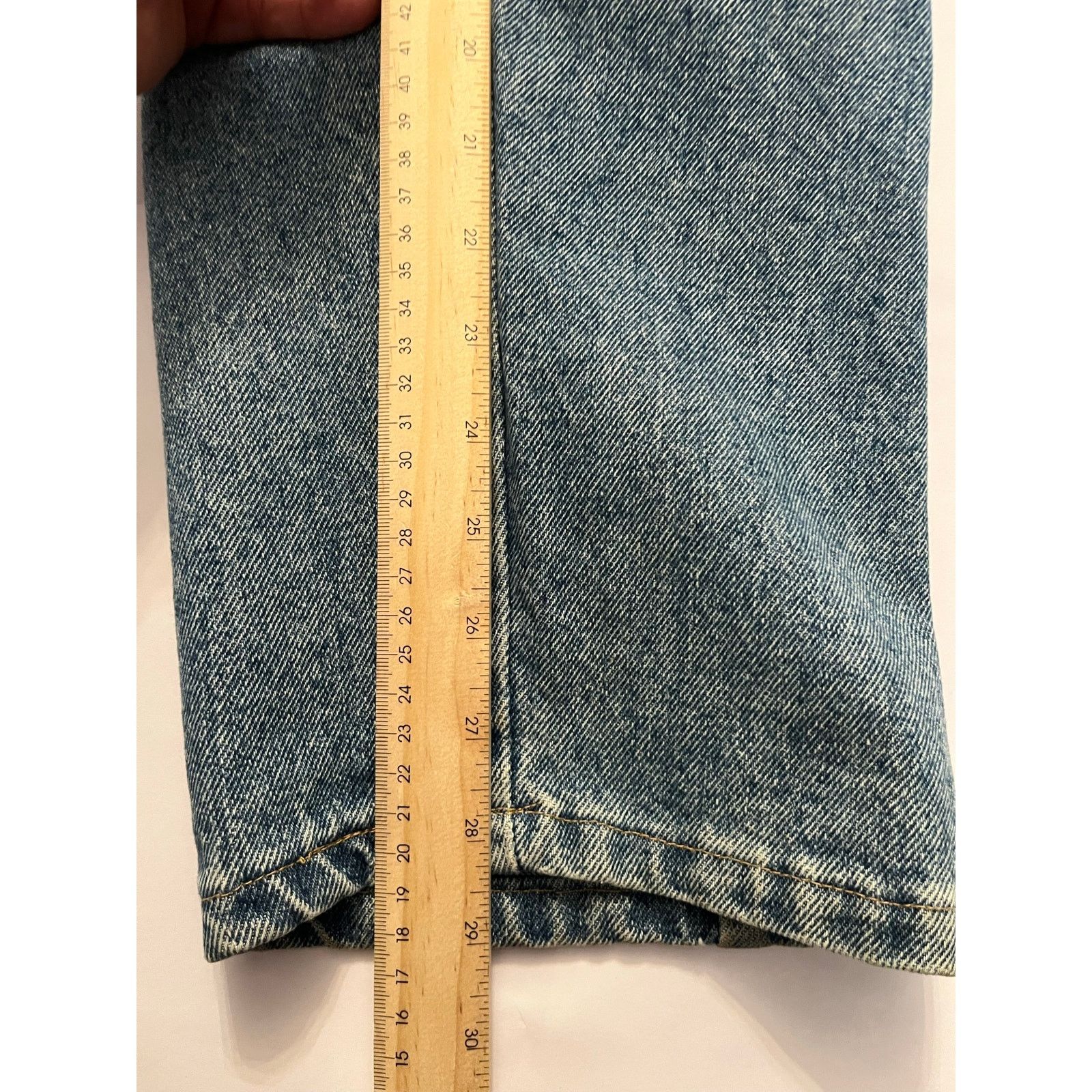 Wrangler Vintage Wrangler Jeans Straight Leg Faded 40x30 Made in USA Size US 40 / EU 56 - 8 Thumbnail