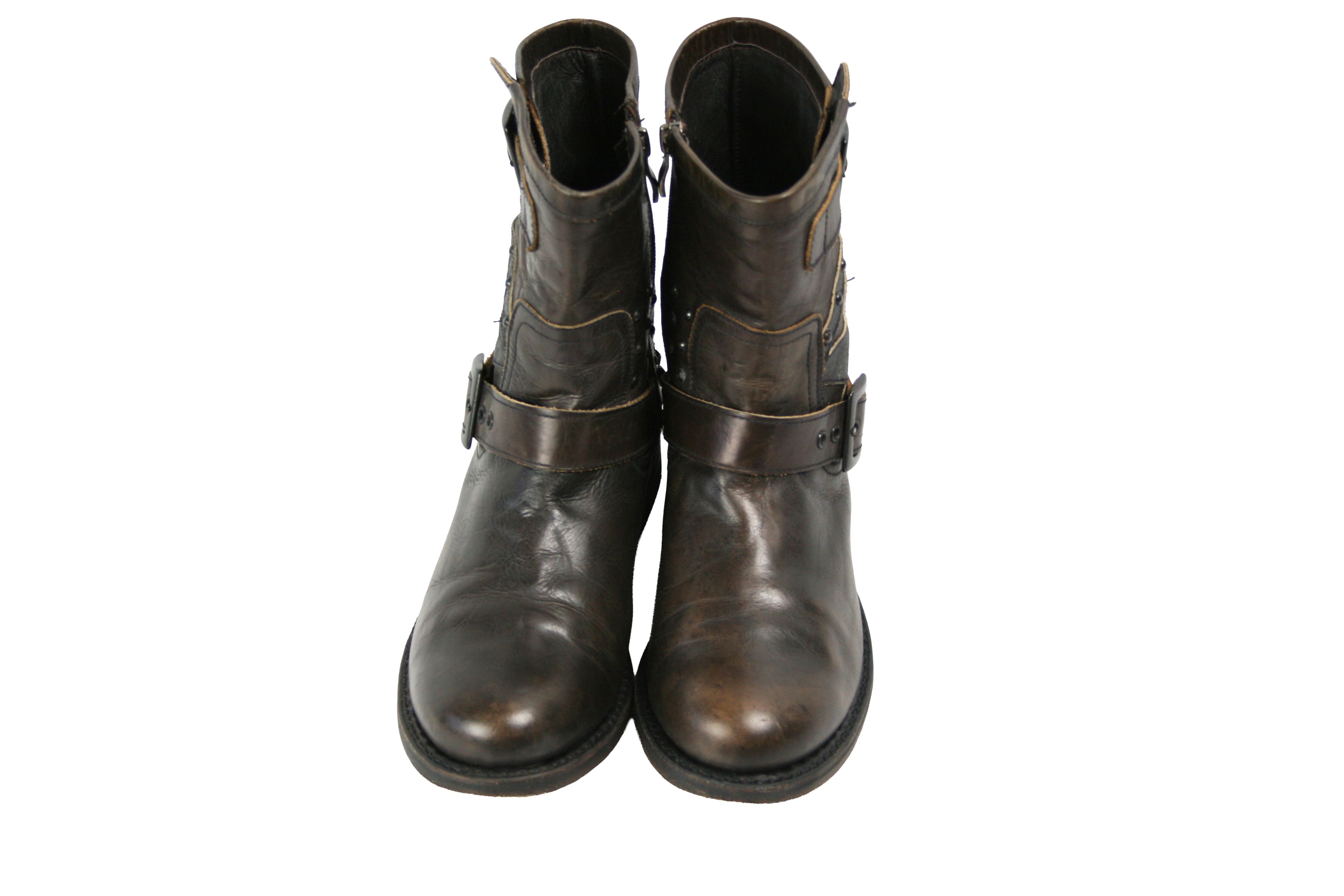 Sendra Rockstuds Y2K Engineered Biker Boots Size US 9 / IT 39 - 10 Thumbnail