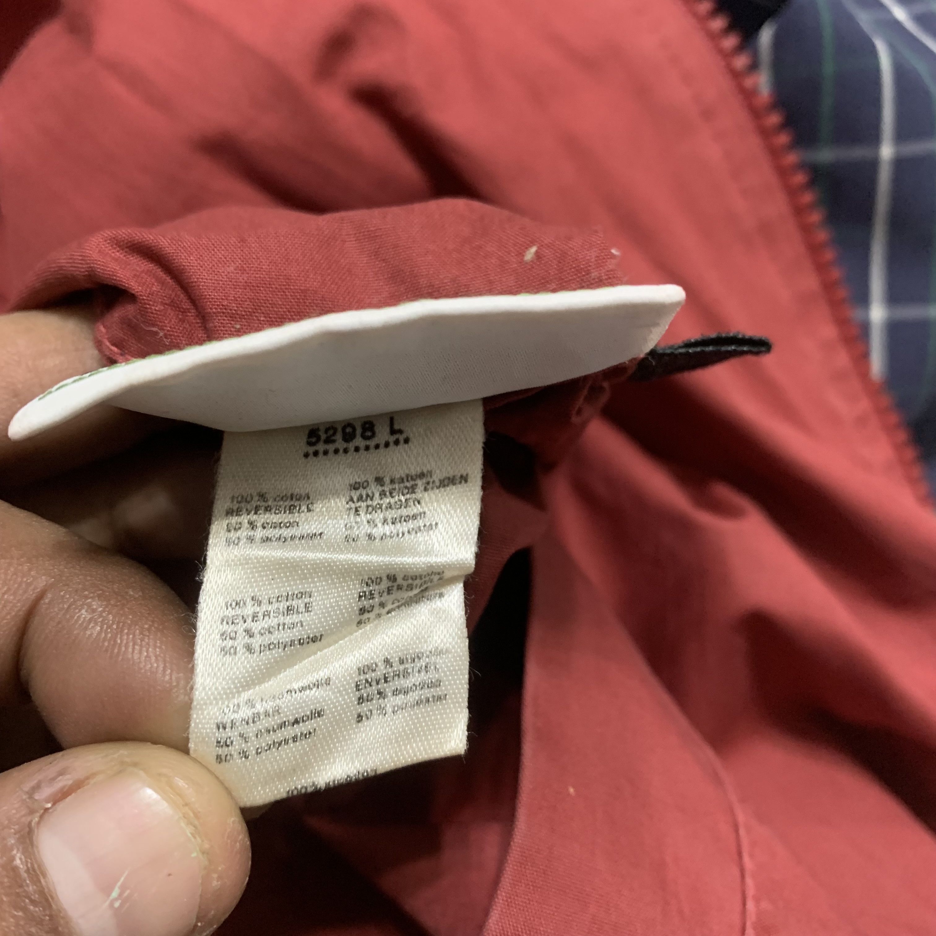 Lacoste Vintage 80s Lacoste Reversible Bomber Jacket Size US L / EU 52-54 / 3 - 10 Thumbnail