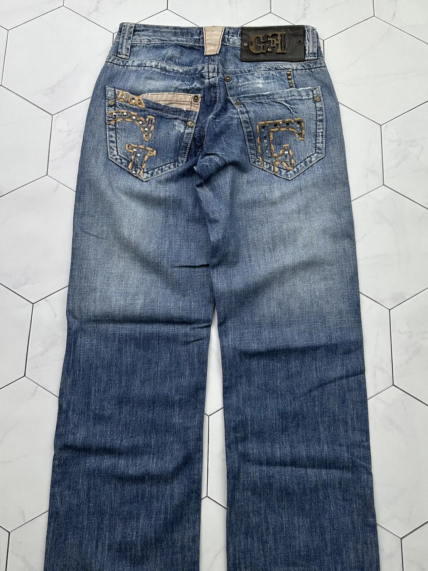 GF Ferre Gianfranco Ferre Vintage Rare Jeans (B261) Size US 28 / EU 44 - 10 Thumbnail