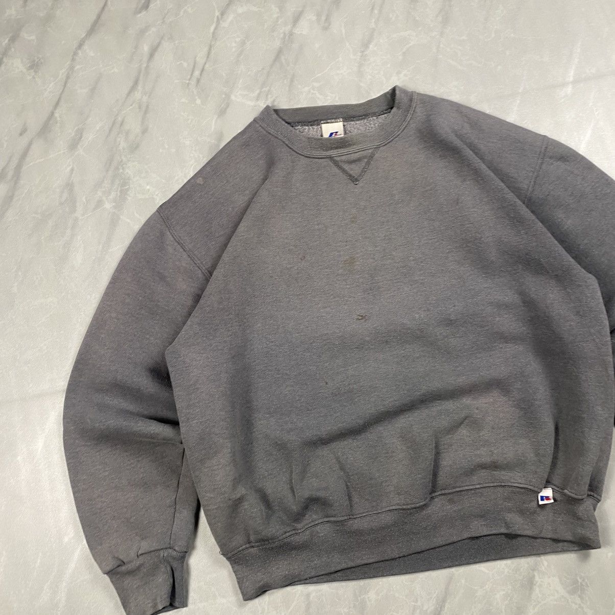 Russell Athletic Rare Vintage 90s Russell Sunfaded Boxy Crewneck Size US L / EU 52-54 / 3 - 3 Thumbnail