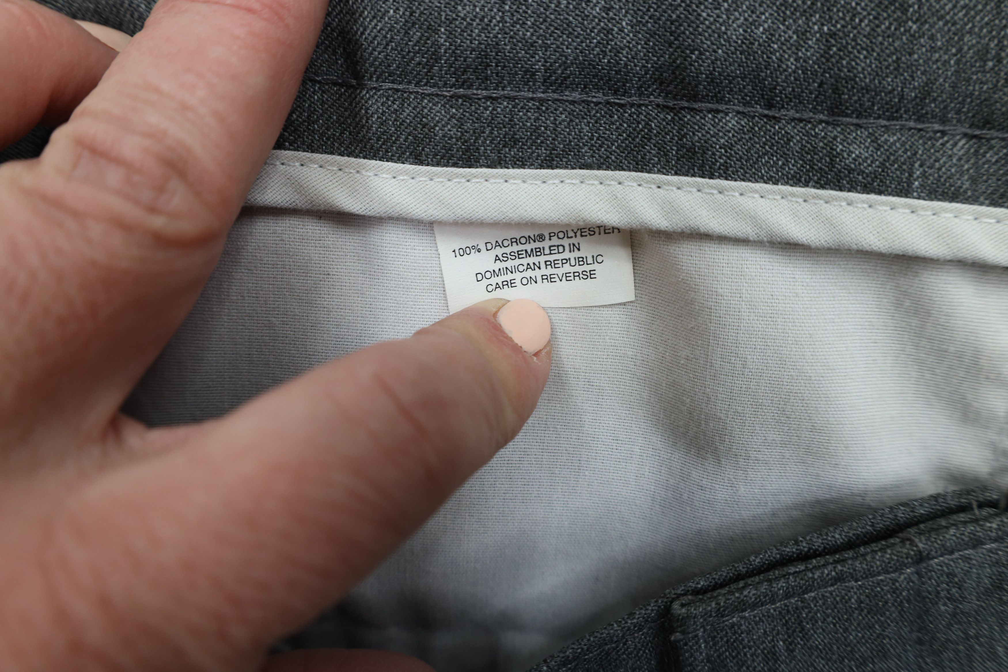 Levi's × Vintage Vintage 90s Levis Flared Wide Leg Chino Pant Heather Gray Size US 36 / EU 52 - 9 Thumbnail