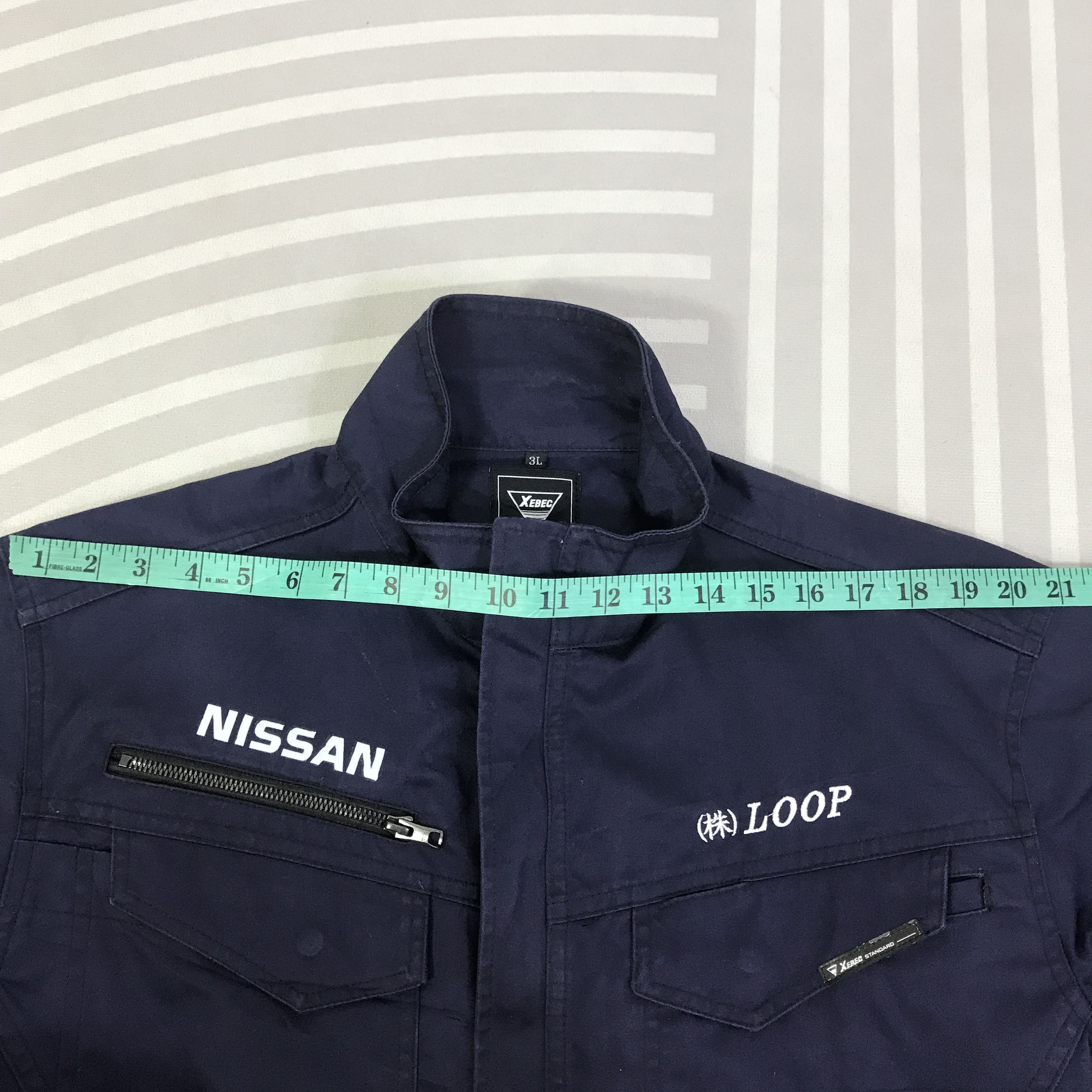 Japanese Brand Nissan X Calsonic Racing Team F1 Custom Jacket K97B14 Size US L / EU 52-54 / 3 - 6 Thumbnail