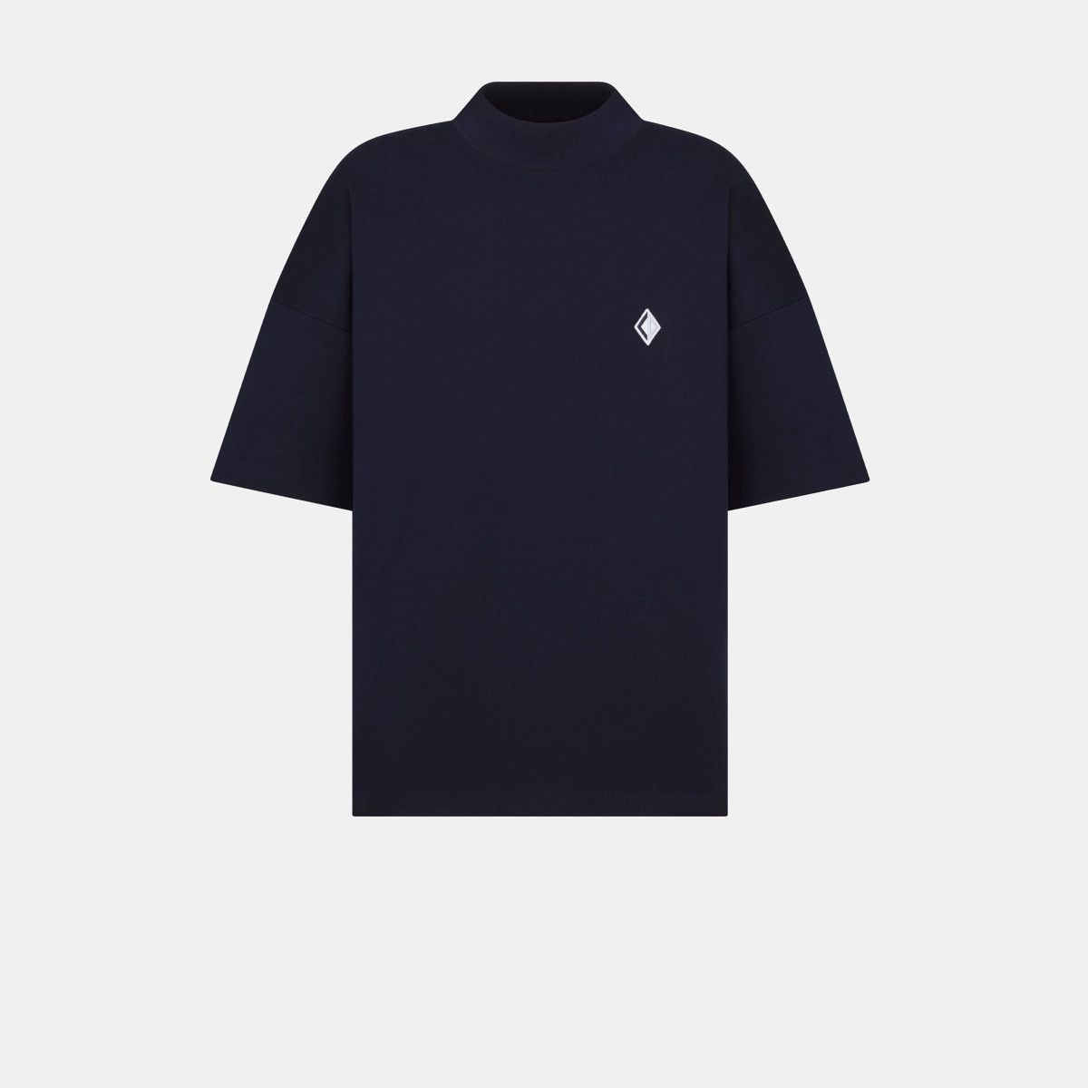 Dior o1bcso1str0125 Oversized Short-Sleeved Sweater in Navy Blue Size US XL / EU 56 / 4 - 1 Thumbnail