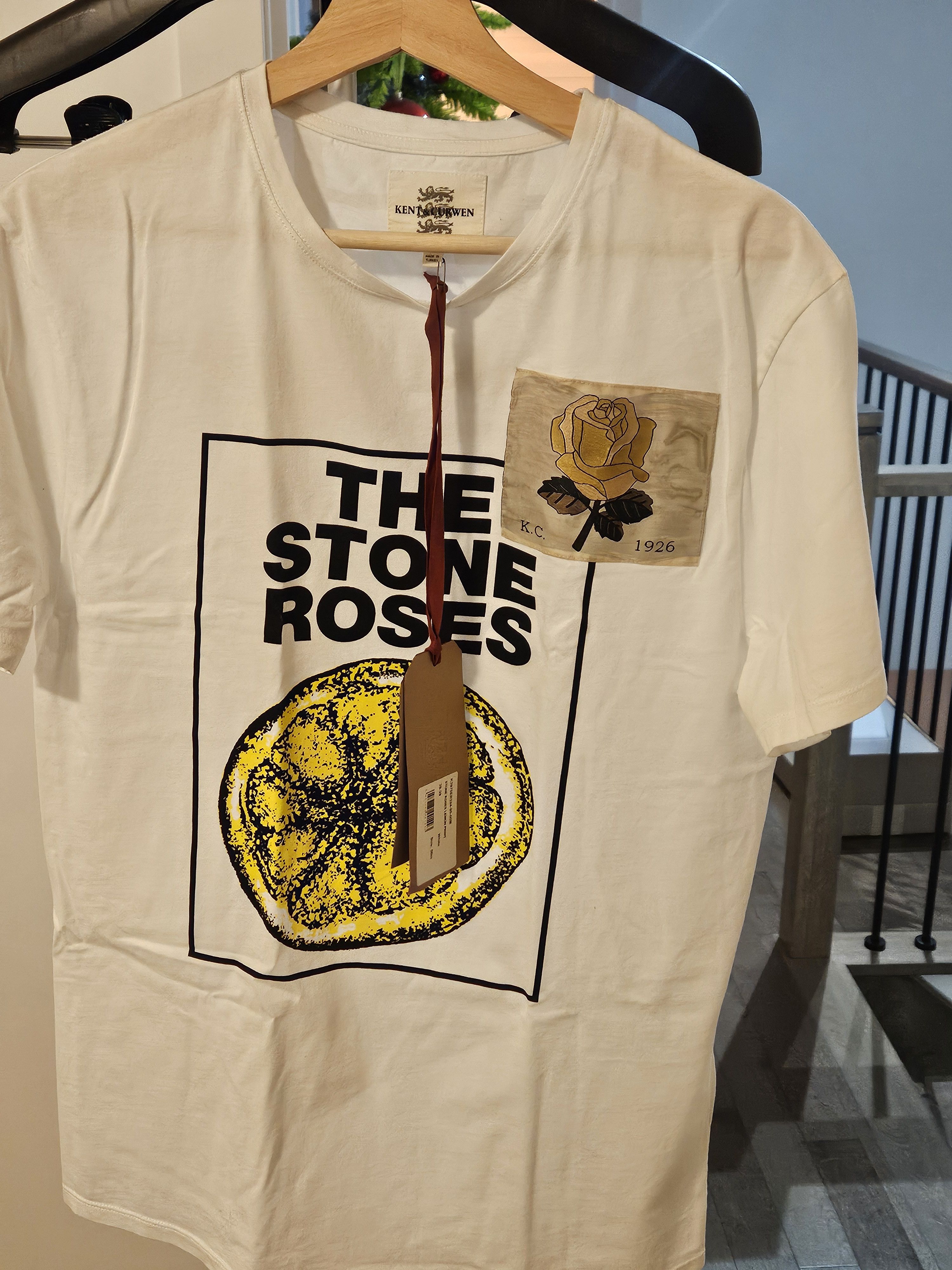 Kent & Curwen Stone Roses t-shirt Size US M / EU 48-50 / 2 - 3 Thumbnail