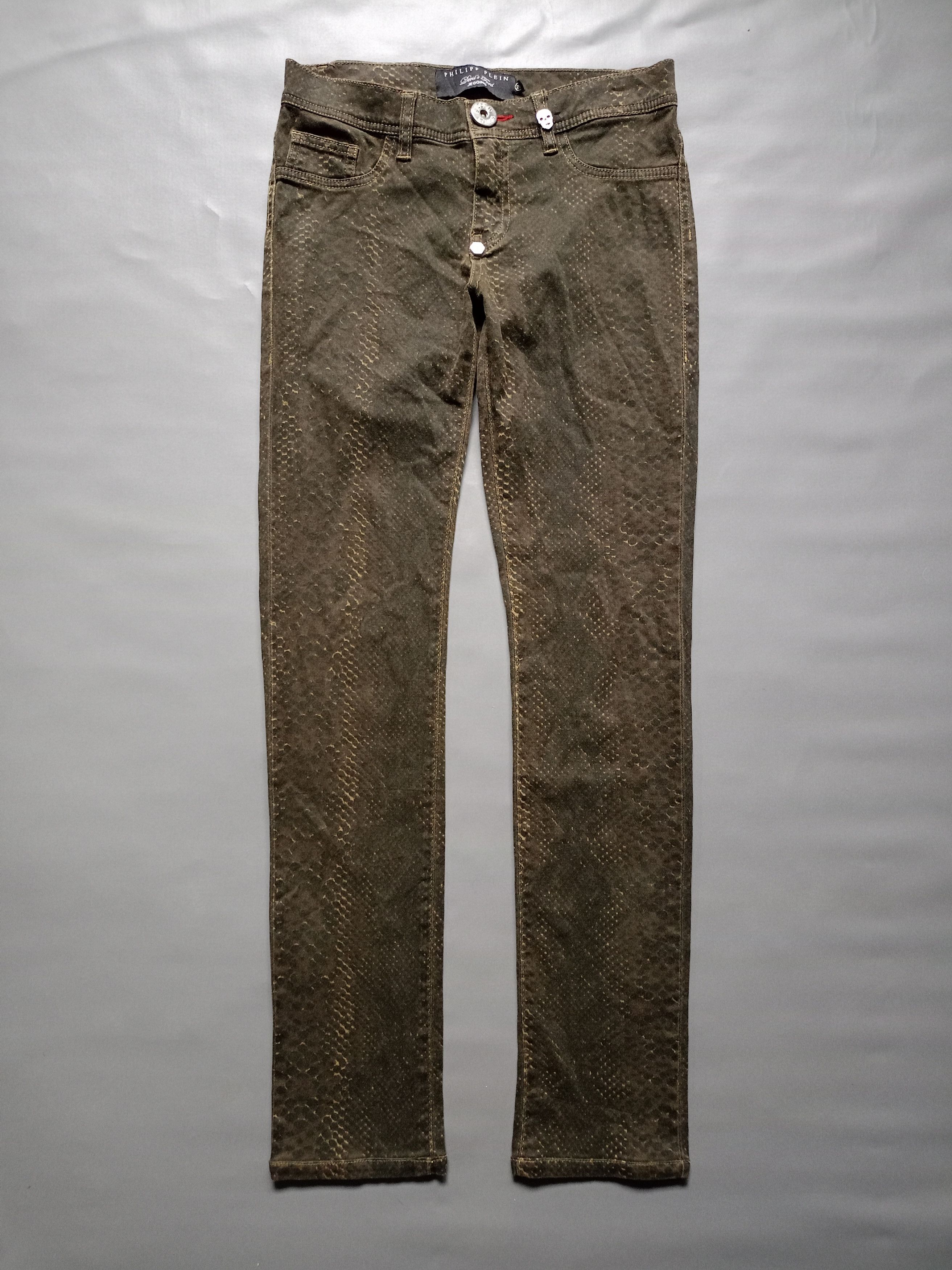 Philipp Plein Devils food jegging Pants