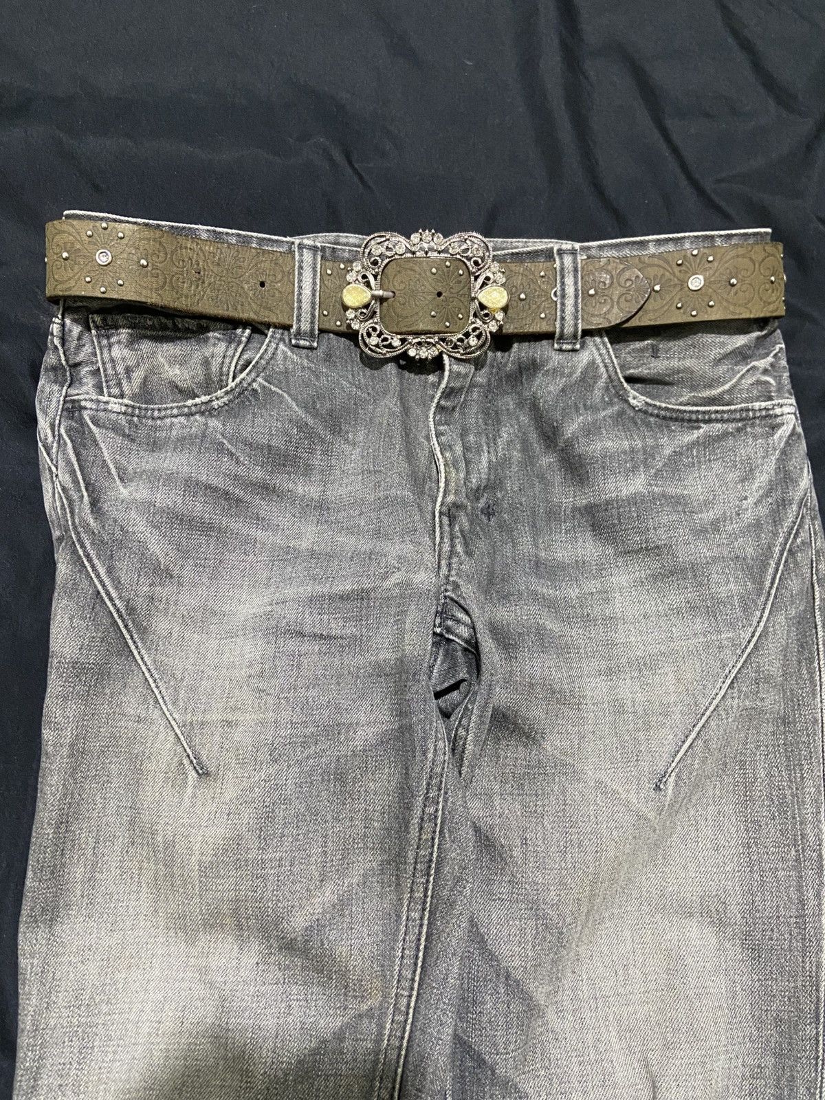 Japanese Brand JAPANESE UKNOWN BRAND 14thaddiction STYLE BELT Size ONE SIZE - 1 Thumbnail