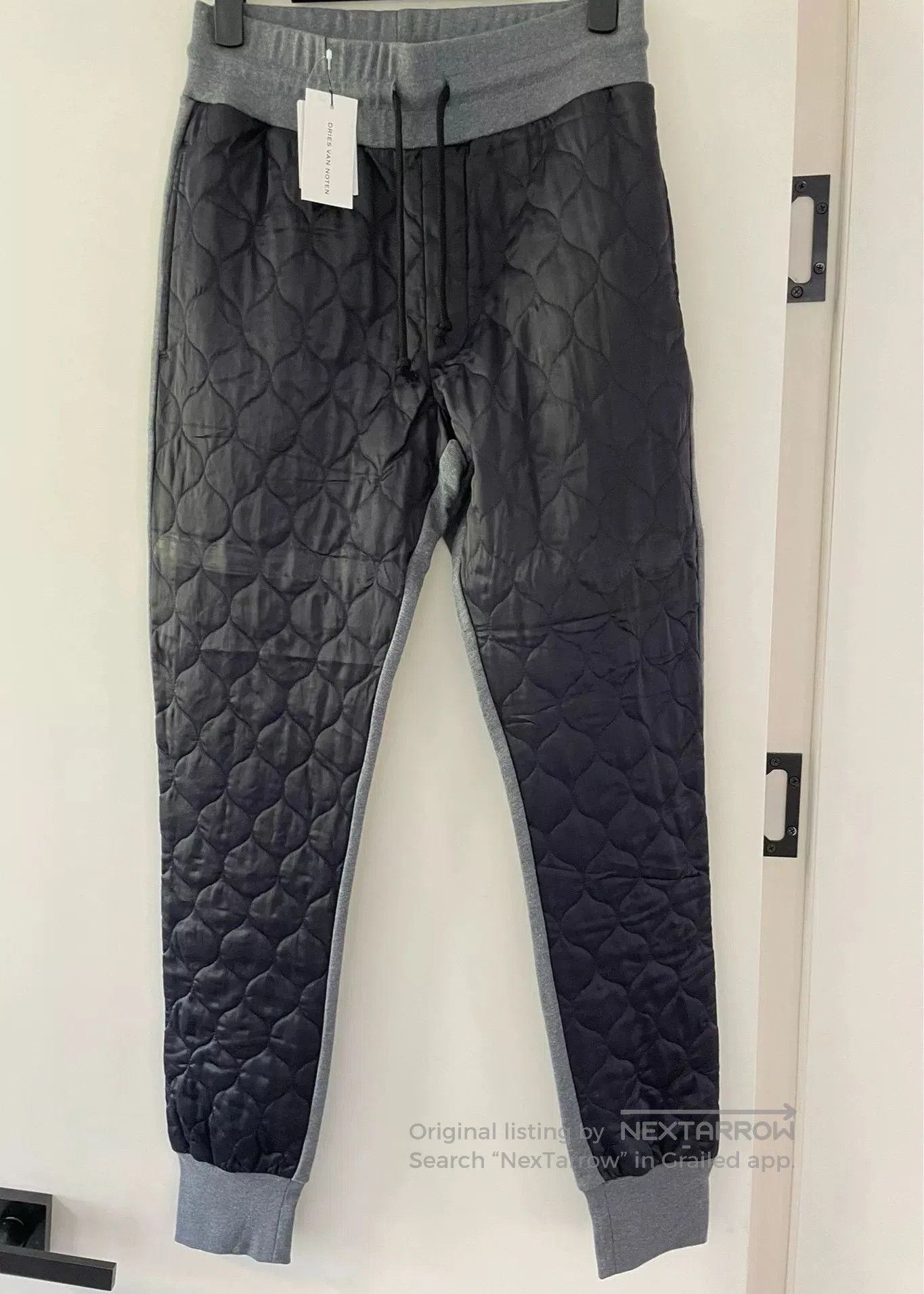 Dries Van Noten Dries van Noten Gray New Pants S. Size 24" / US 00 / IT 34 - 2 Thumbnail