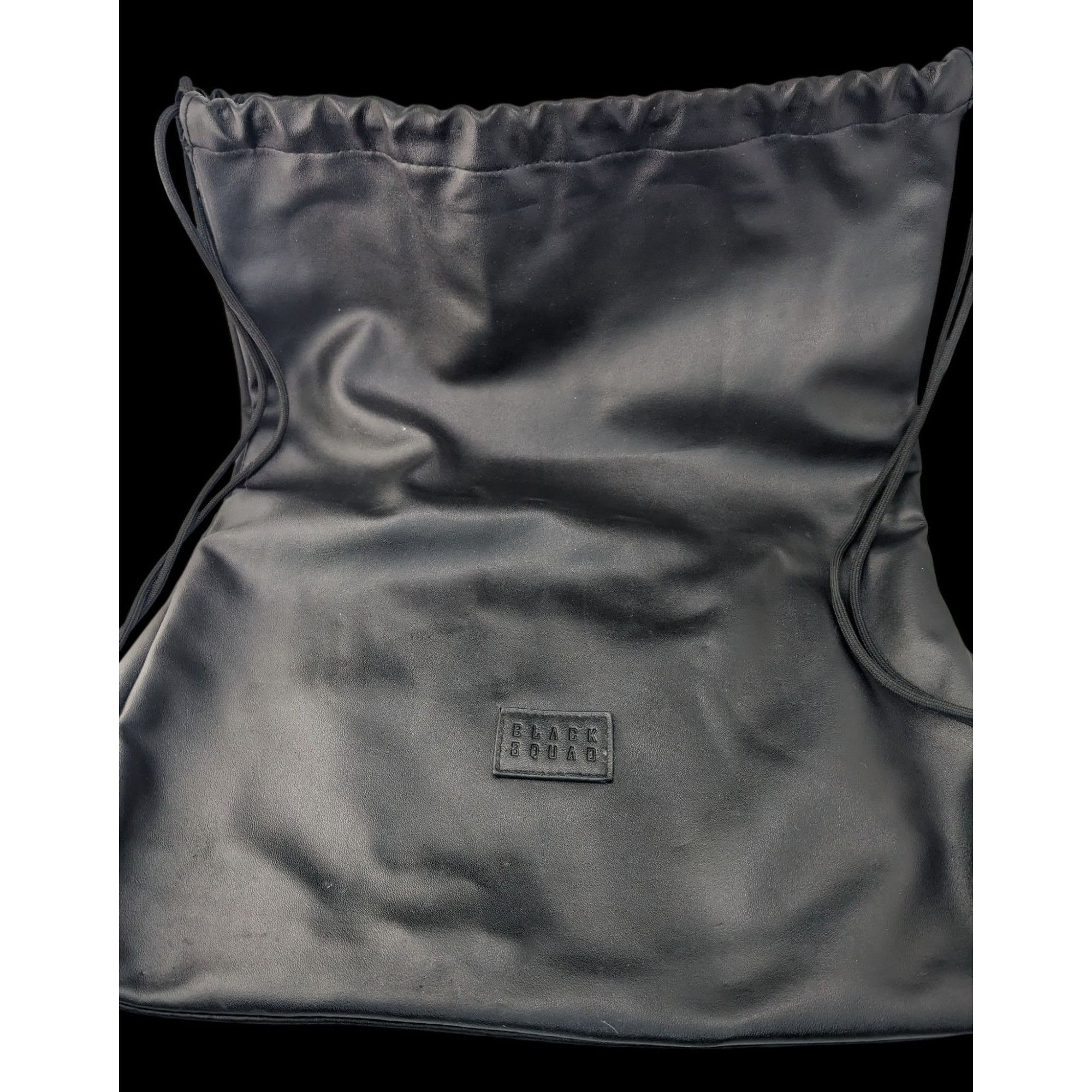 Other Gothic Black Squad Drawstring Backpack With Inner Zipper Poc Size ONE SIZE - 2 Thumbnail