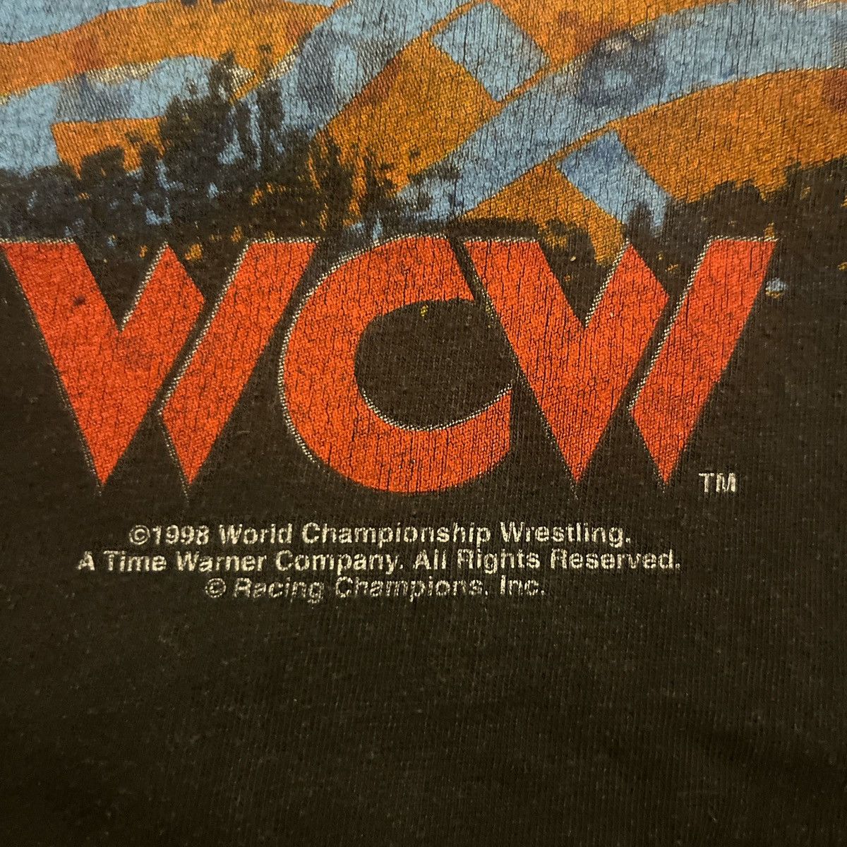 Vintage × WCW/nWo VINTAGE 90s WCW GOLDBERG WHO’S NEXT SHIRT L/XL Size US XL / EU 56 / 4 - 3 Thumbnail