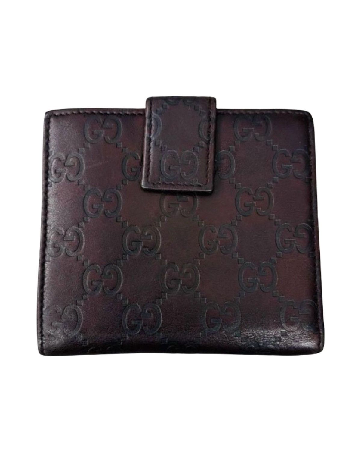 Gucci 🇮🇹MADE IN ITALY🇮🇹 GUCCI Leather Wallet Size ONE SIZE - 2 Thumbnail