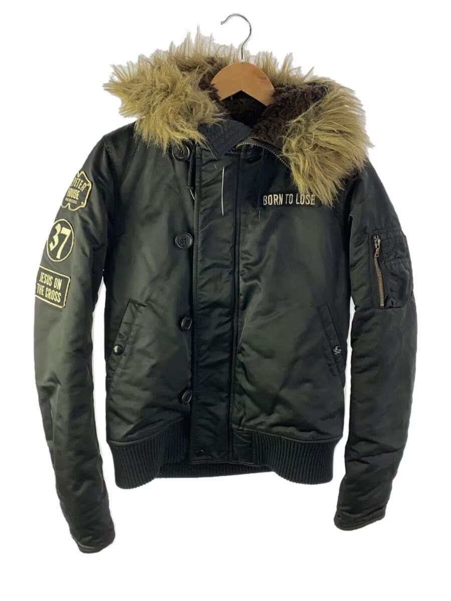 Avirex Avirex x The Black Eye Patch Signature Varsity Sheepskin