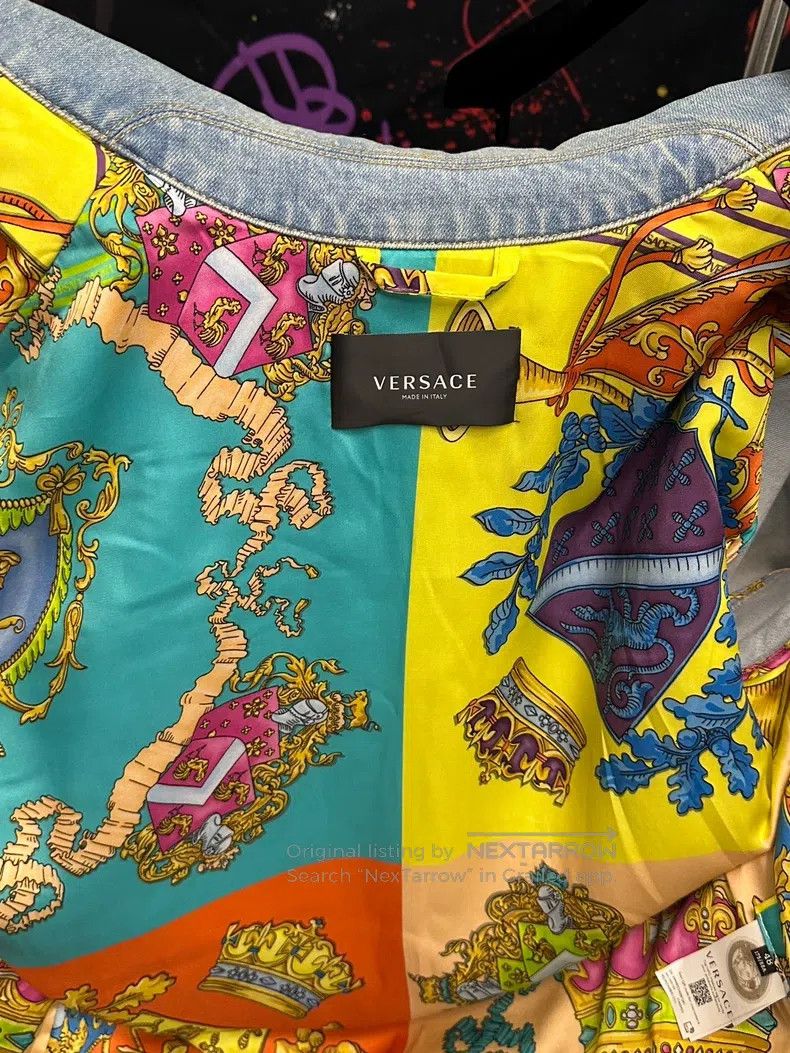Versace Versace Denim jacket Size US M / EU 48-50 / 2 - 7 Thumbnail