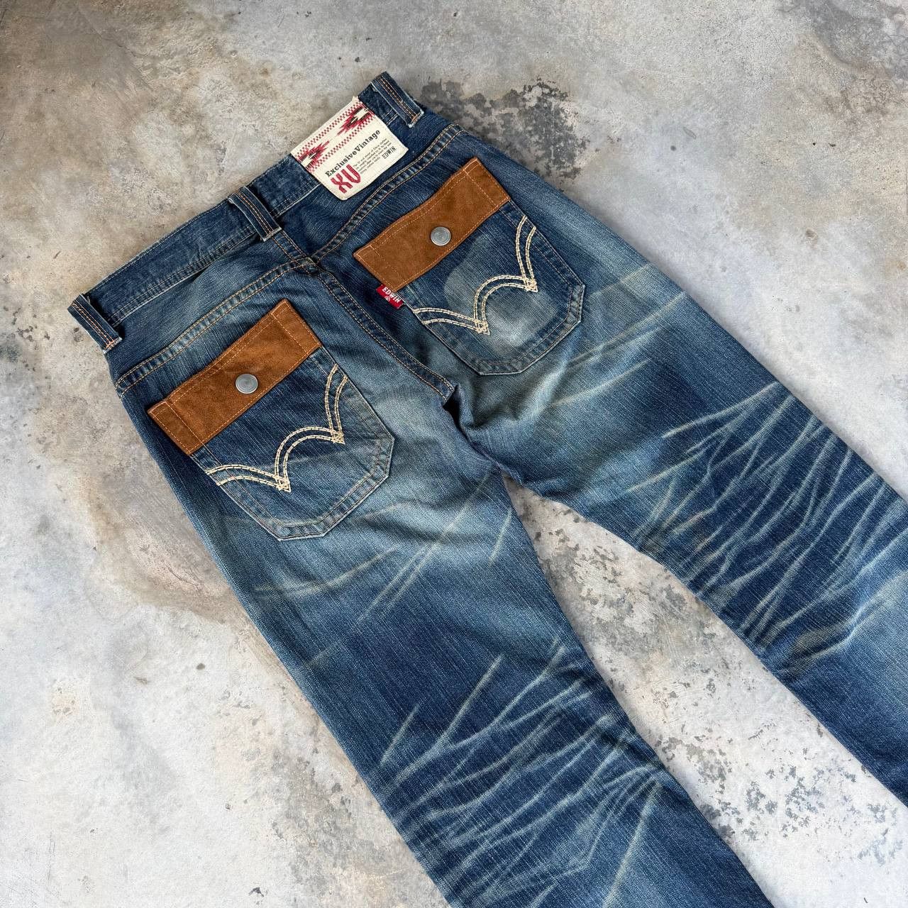 Edwin Archival Edwin Japan Distressed Exc.Vintage XU Multi-Pocket Size US 32 / EU 48 - 11 Thumbnail