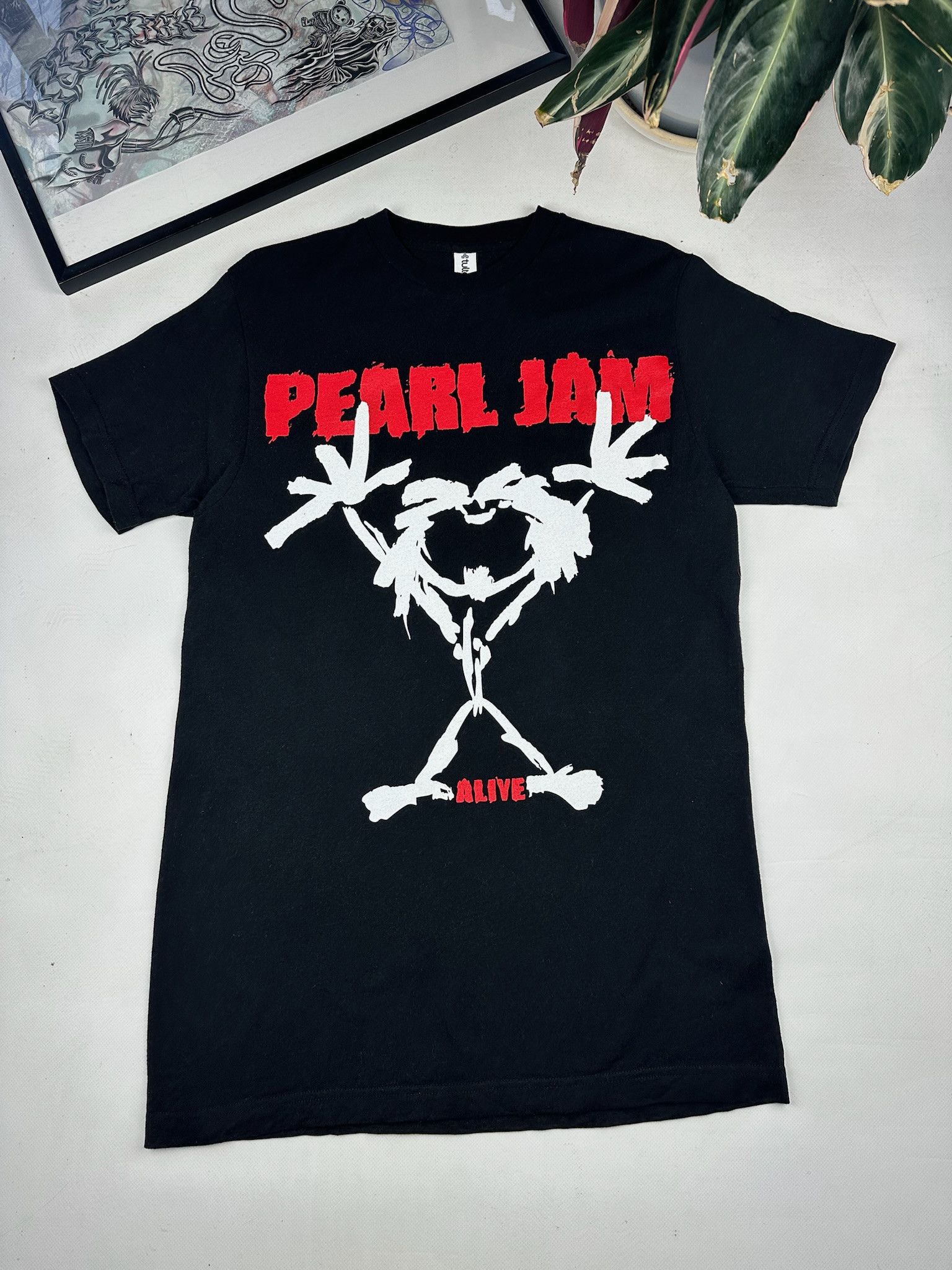 Vintage Y2K Pearl Jam Band Rock Tour T-shirt