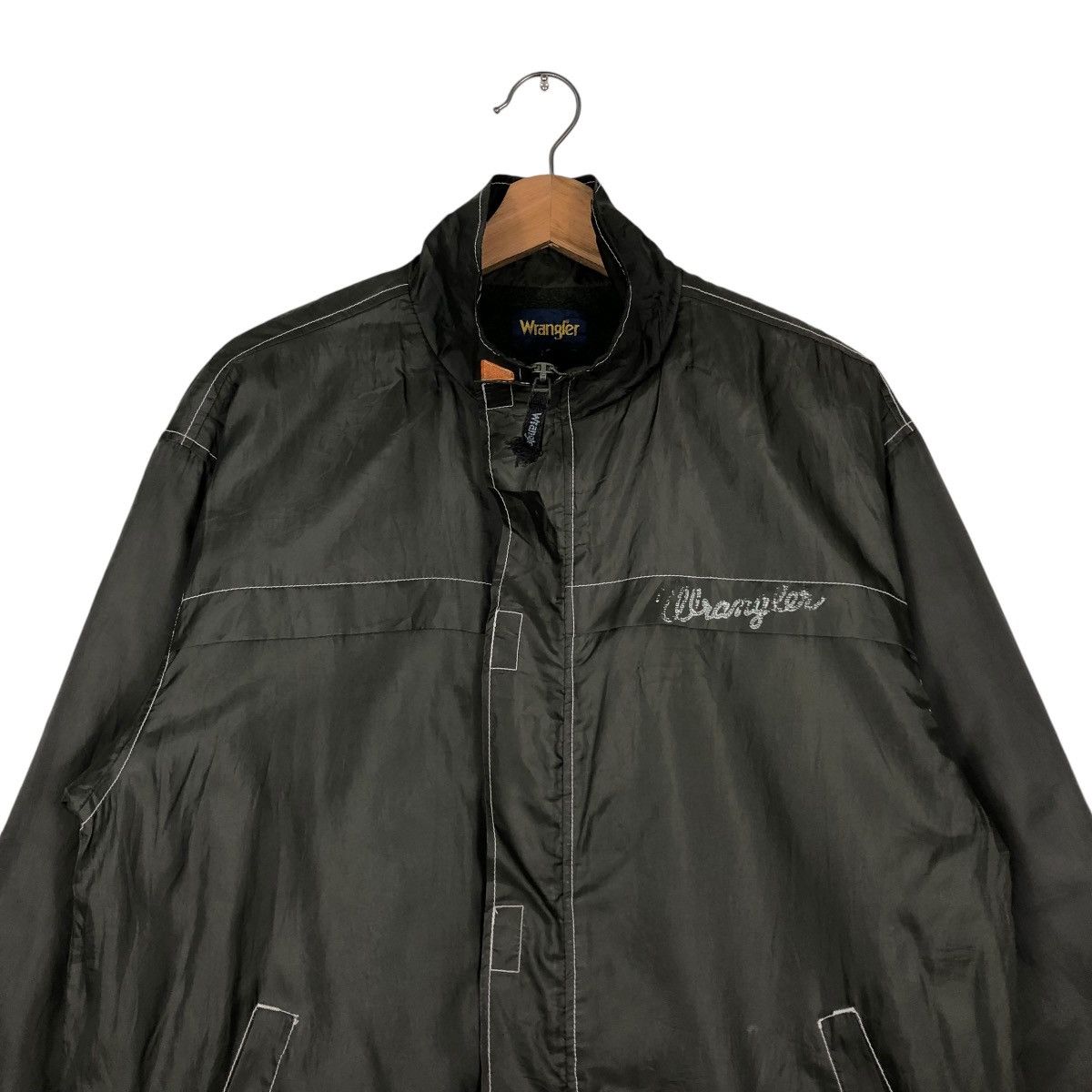 Japanese Brand 🔥VINTAGE ZIPPER JACKET WRANGLER SMALL PONY Size US S / EU 44-46 / 1 - 5 Thumbnail