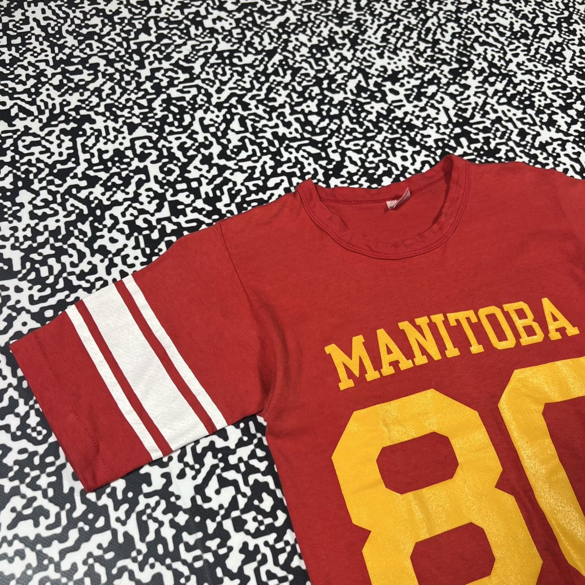 Champion Vintage 80s Champion Manitoba Canada Retro College Jersey Size US M / EU 48-50 / 2 - 8 Thumbnail