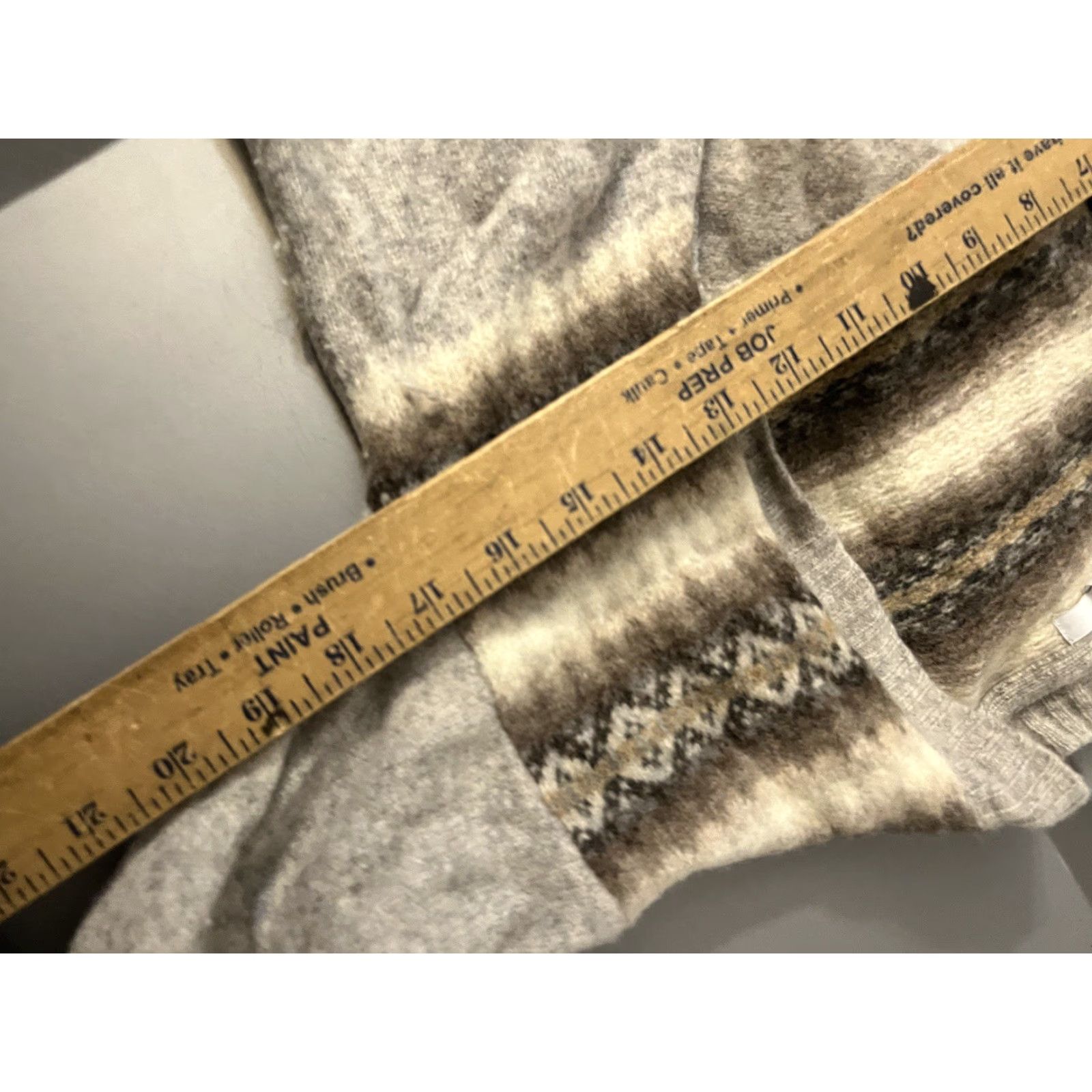 Gap VINTAGE Gap Cardigan Sweater Women Size Medium Wool Knit Fair Isle Boho Granola Striped Size M / US 6-8 / IT 42-44 - 6 Thumbnail