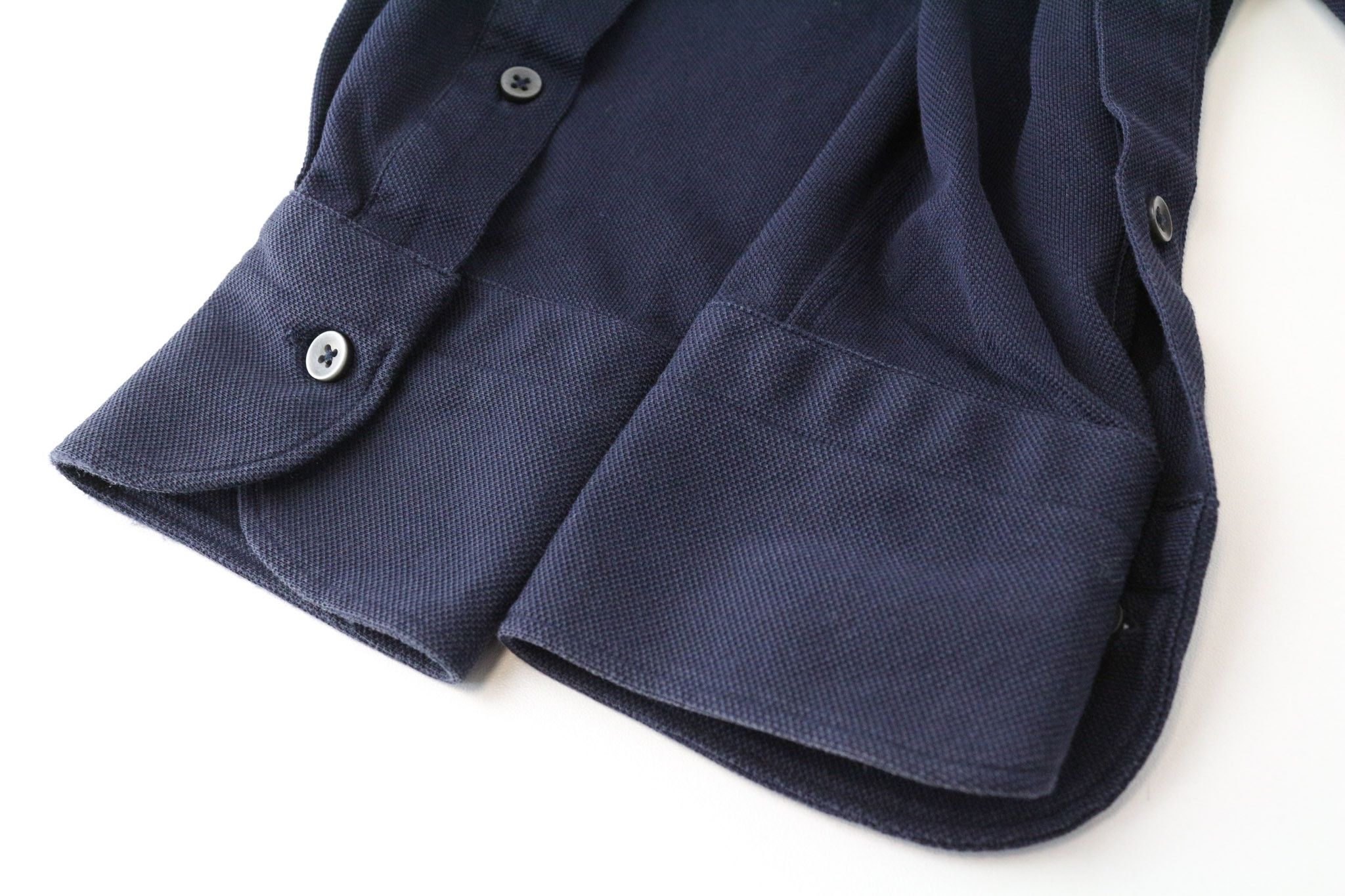 Suitsupply 37/38 14½/15 Navy Blue Cotton Polo Shirt 74018 Size US S / EU 44-46 / 1 - 13 Thumbnail