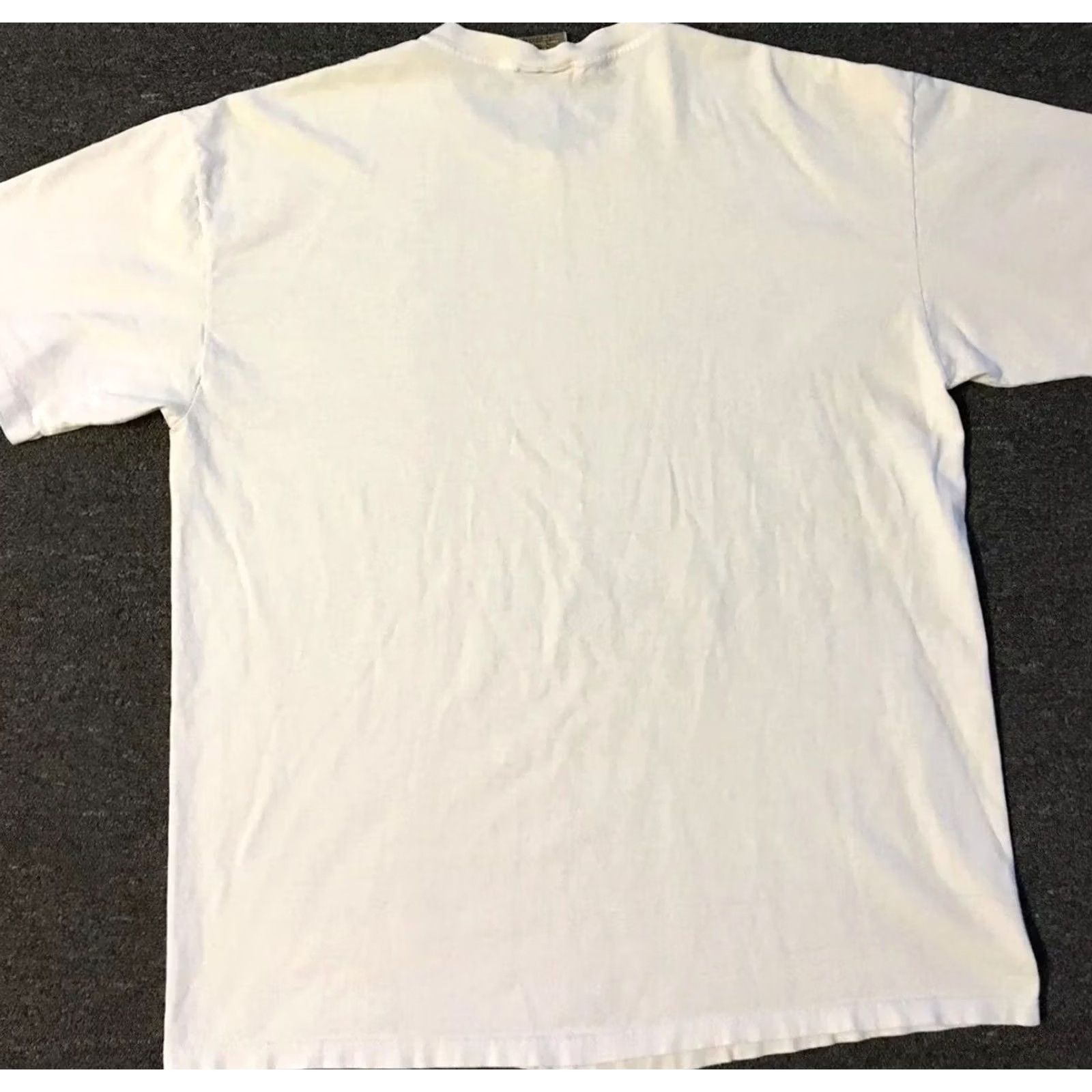 Vintage VINTAGE 90s Spontaneous Movement Shirt XL White Abstract Art Vaporwave Fun Single Stitch Shirt Mens XL White Abstract Art Vaporwave Fun Size US XL / EU 56 / 4 - 7 Thumbnail