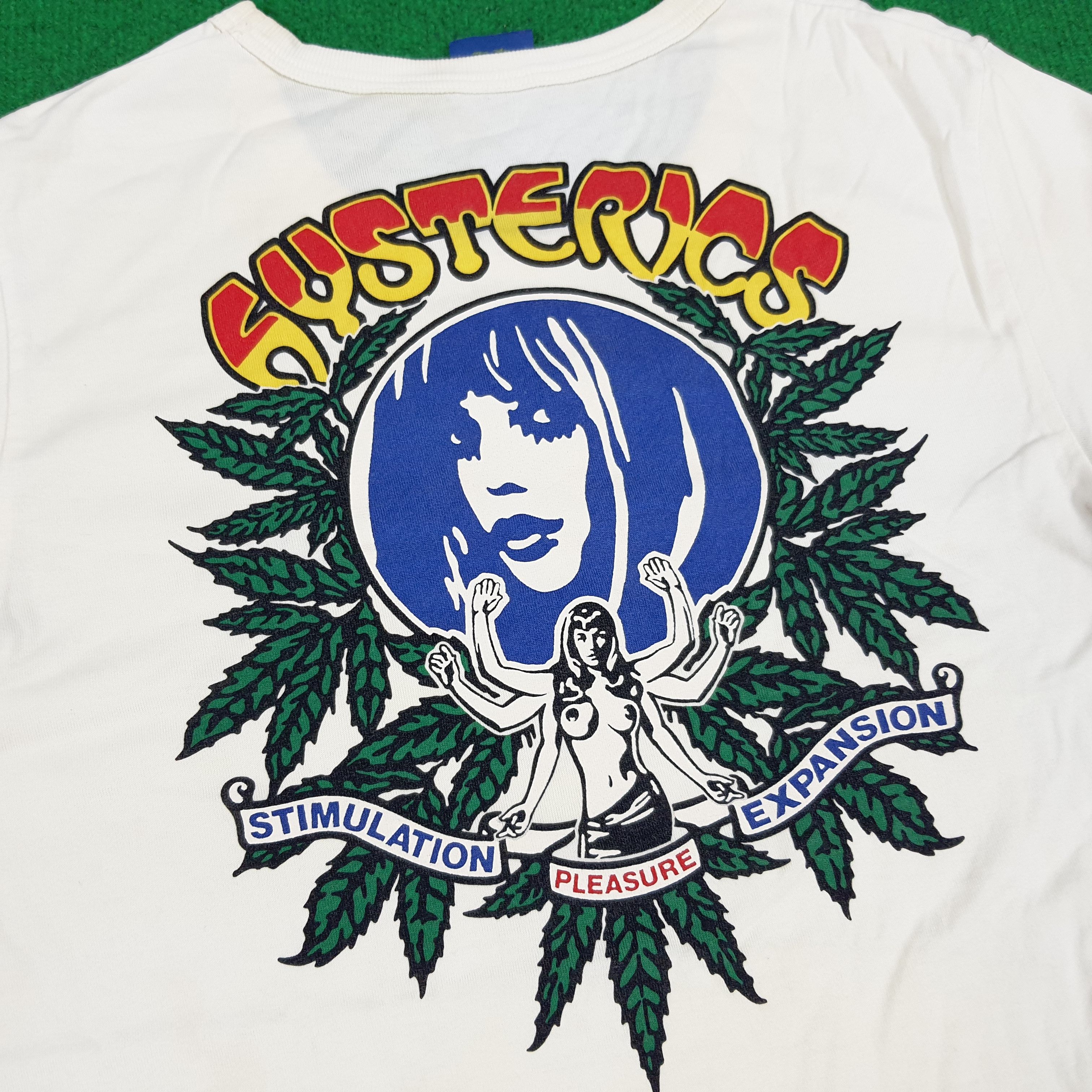Hysteric Glamour × Japanese Brand × Vintage Vintage Hysteric Glamour Pleasure Naked Tshirt Size US S / EU 44-46 / 1 - 2 Thumbnail
