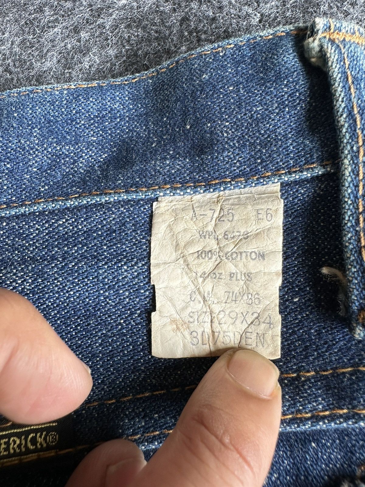 Wrangler Rare 60s Maverick Bluebell Bootcut Rare Denim D431 Size US 29 - 8 Thumbnail