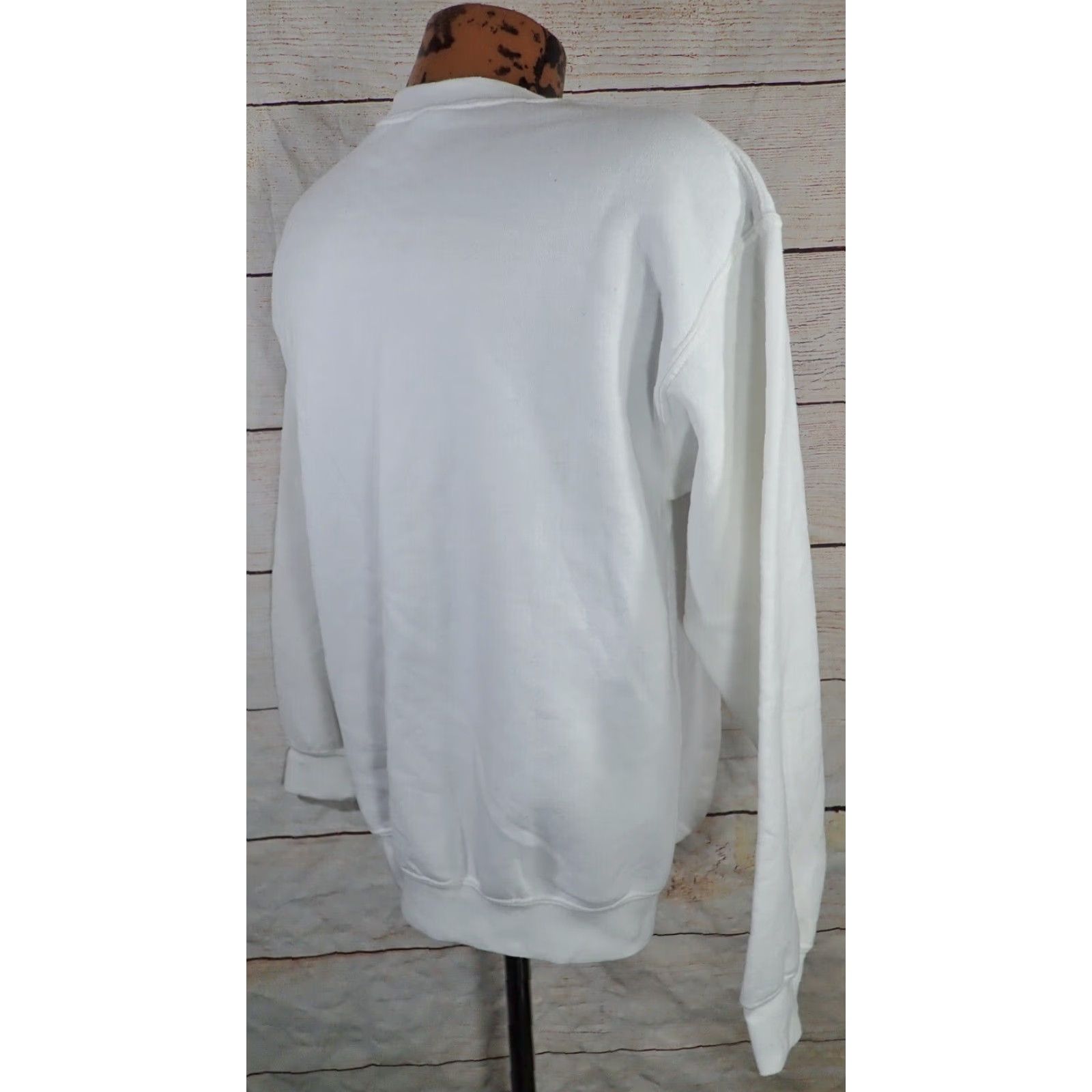 Vintage Taylor Swift TTPD Tortured Poets Department The Manuscript Sweatshirt Women's M White Size M / US 6-8 / IT 42-44 - 5 Thumbnail