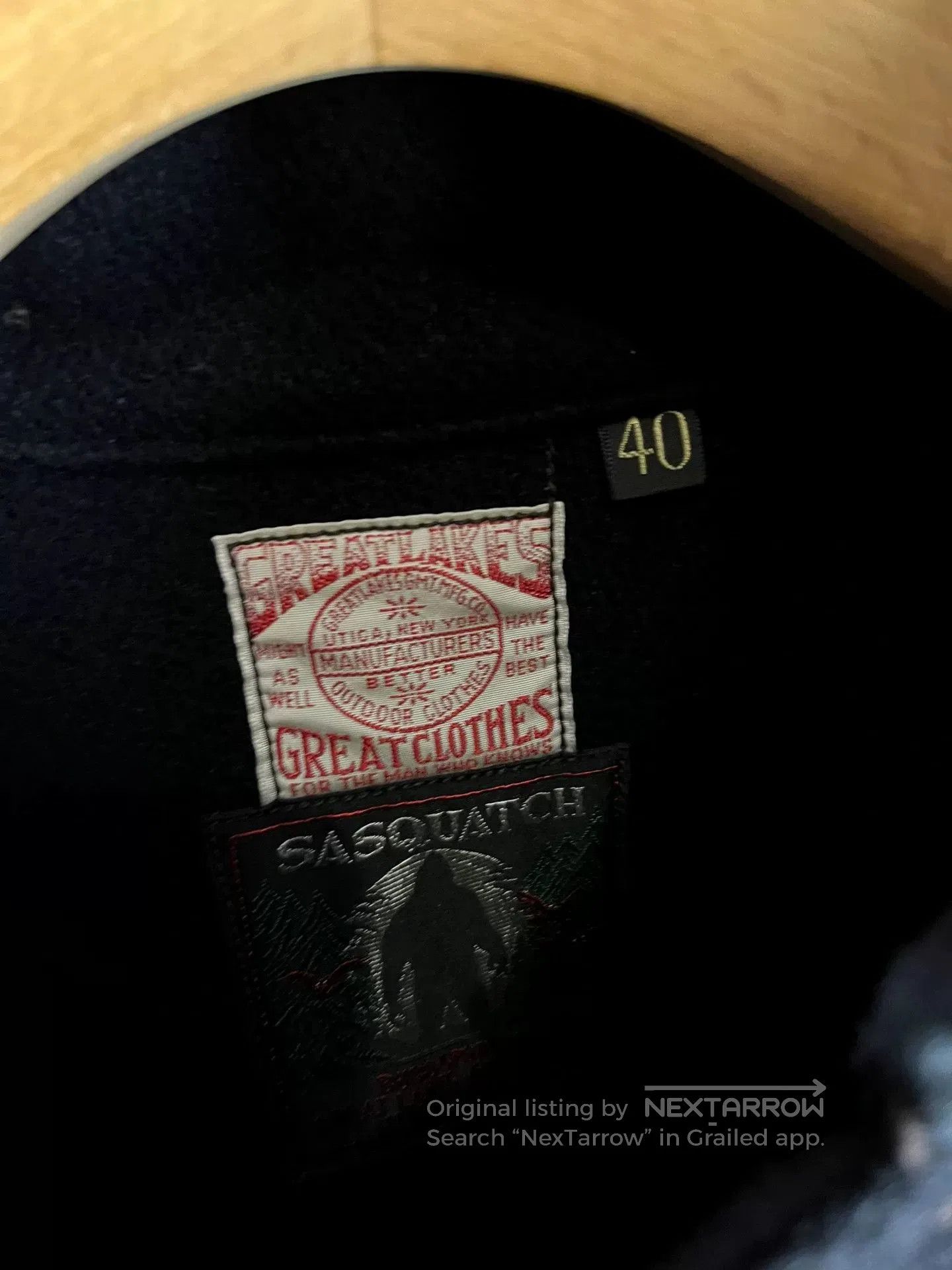 Freewheelers Freewheelers Wool Hunting Coat Black. Size US XXS / EU 40 - 3 Thumbnail