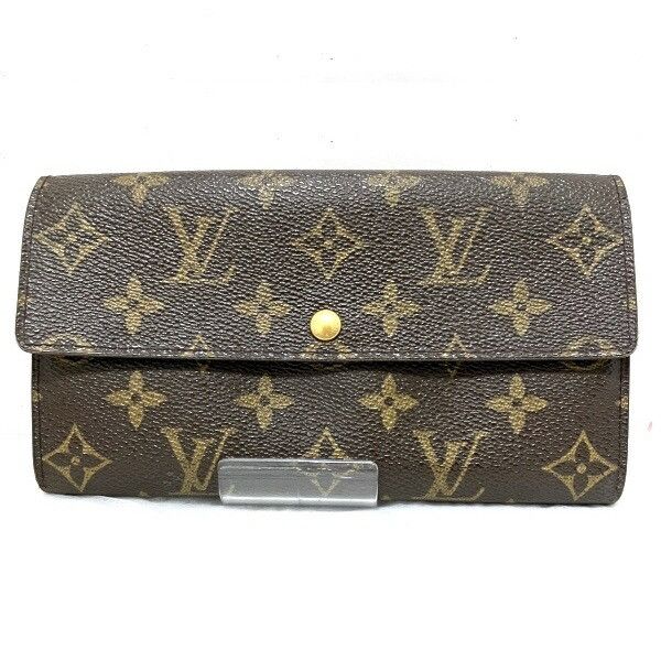 Louis Vuitton Louis Vuitton Louis Vuitton Monogram Wallet M61725 Canvas Long Wallet M61725 in Good Condition Size ONE SIZE - 1 Thumbnail