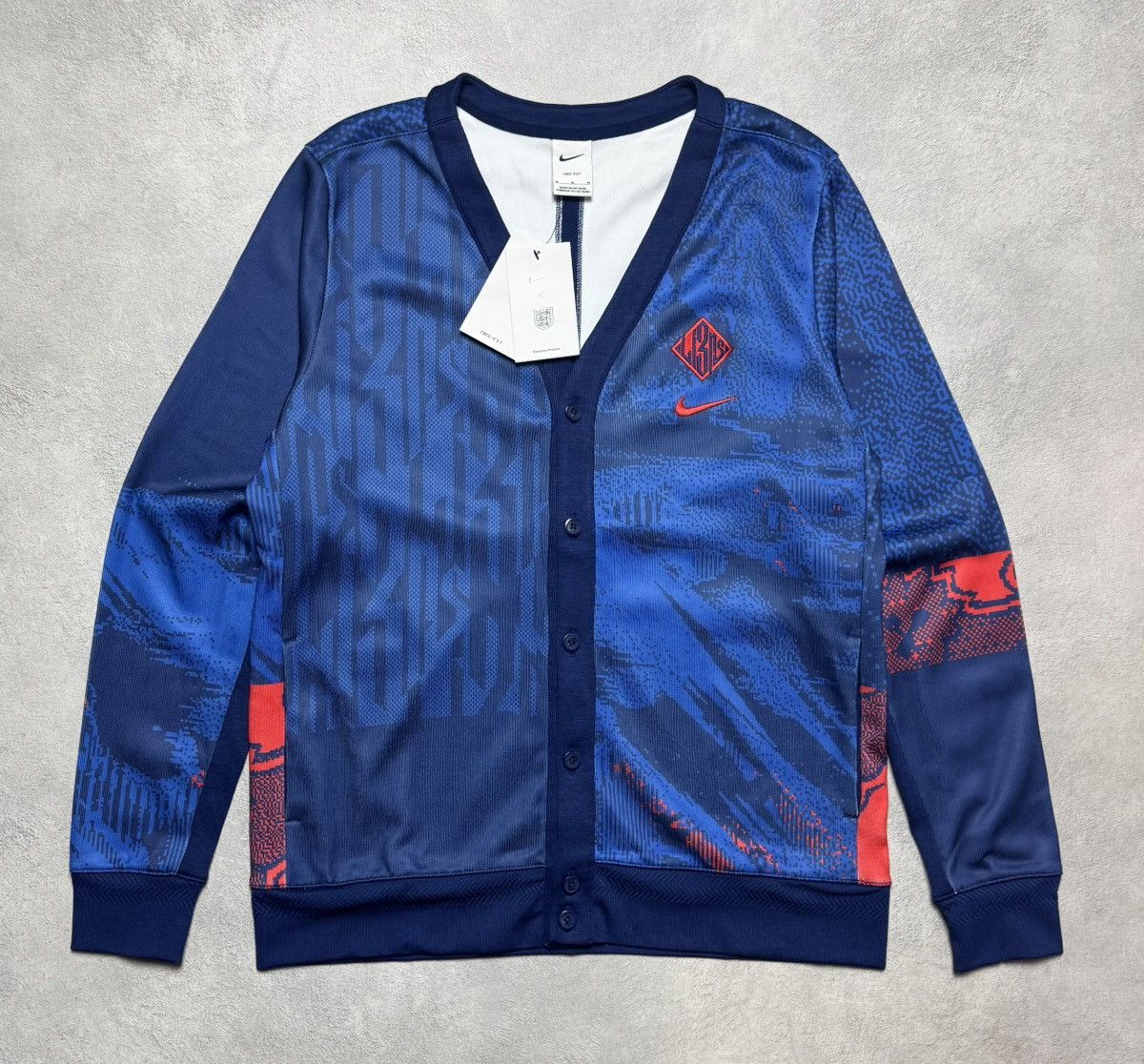 Nike England 2022 2023 Football Soccer Button Cardigan Nike Size US M / EU 48-50 / 2 - 1 Thumbnail