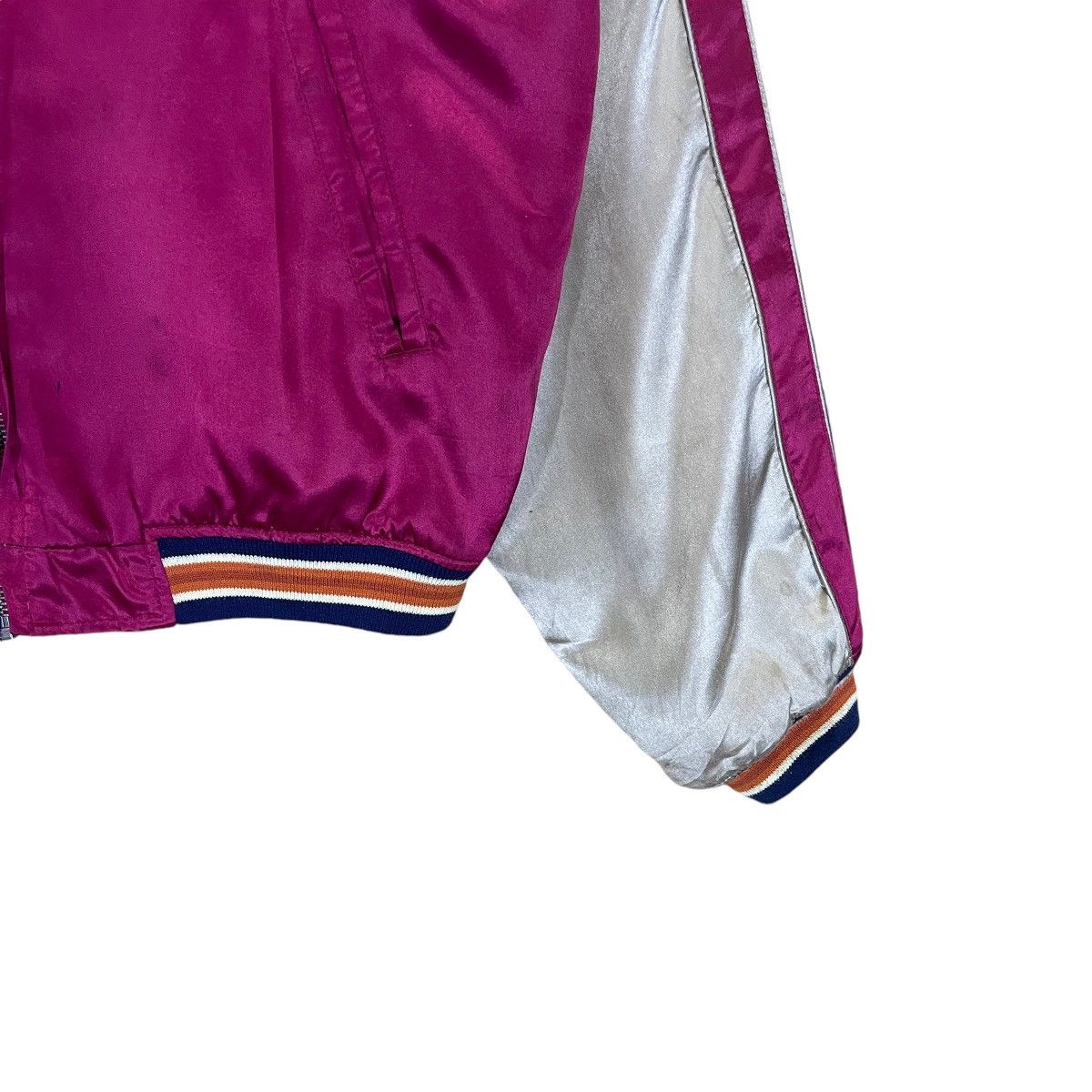 Japanese Brand Sukajan Dragon Embroidered Satin Jacket Size US M / EU 48-50 / 2 - 10 Thumbnail