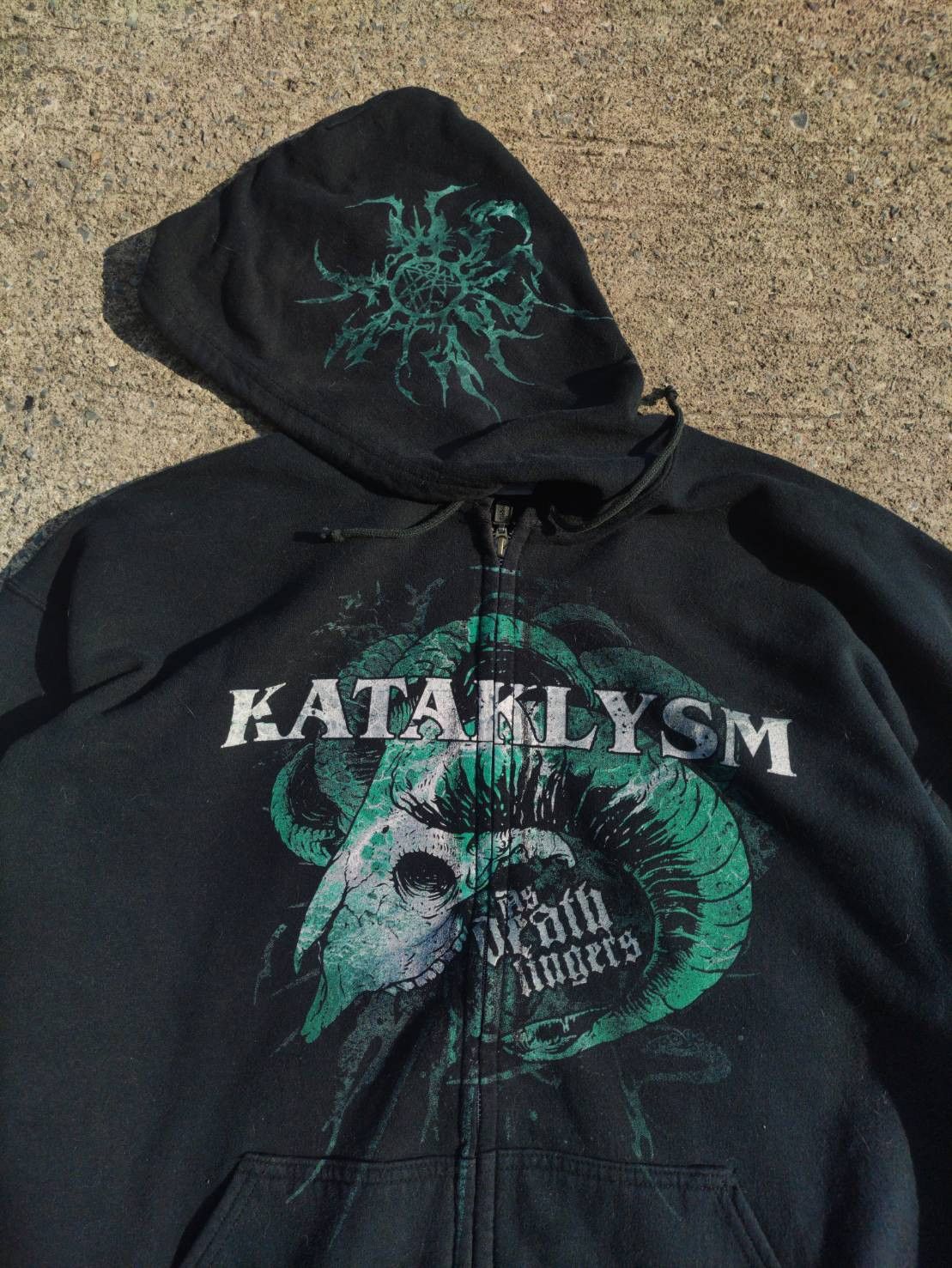 Band Tees Vtg 00's Kataklysm " As Death Lingers " Single Promo Hoodies Size US XL / EU 56 / 4 - 1 Thumbnail