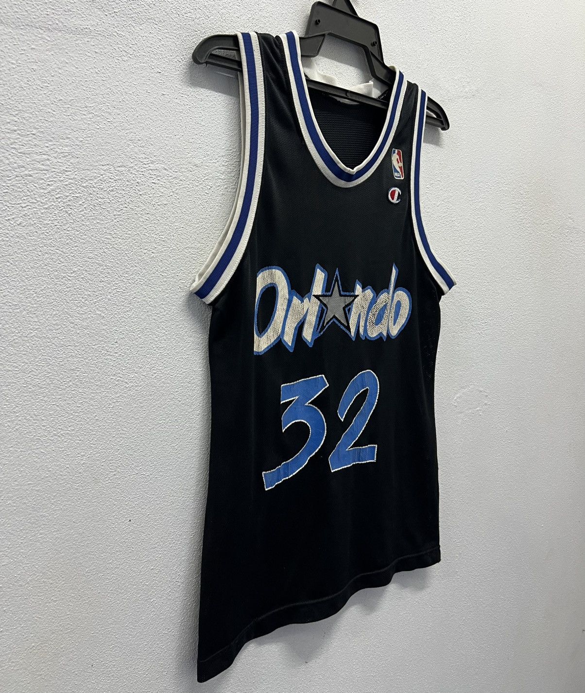 Champion × NBA Vintage Champion NBA Orlando Magic #32 Jersey 90s Shaq Era Size US S / EU 44-46 / 1 - 7 Thumbnail