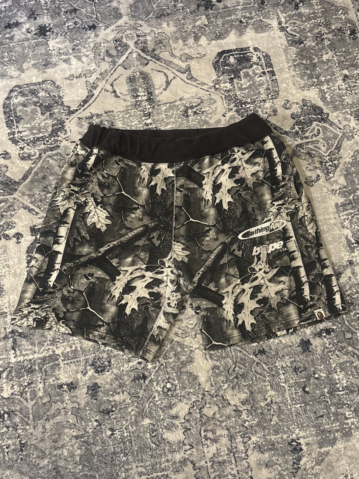 Bape Forest Camo Shorts