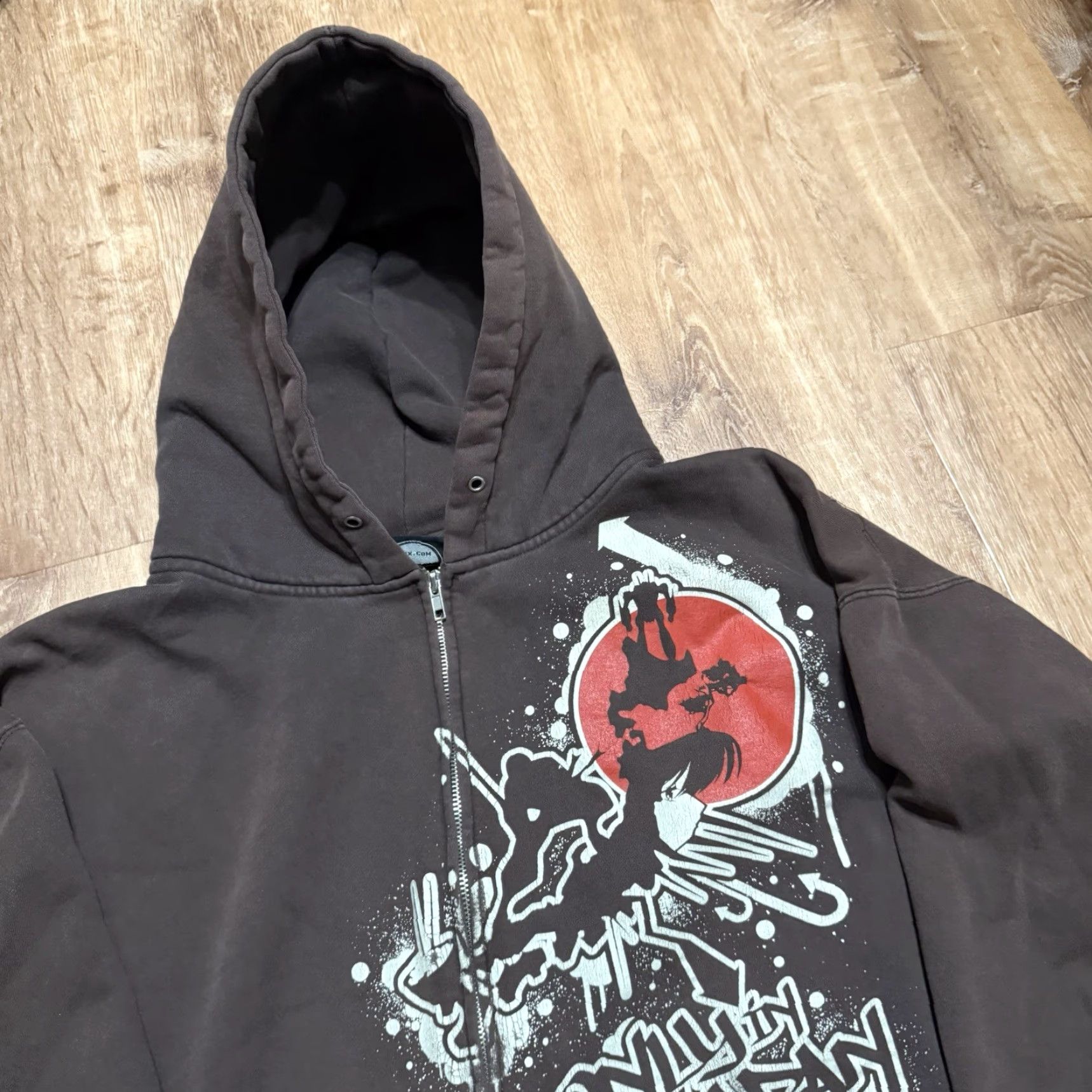 Vintage VINTAGE Only In Japan Gaming Video Games Zip Up Jacket Sweatshirt Mens XL BROWN 90s Gaming 3-in-1 Jacket Men XL Brown Size US XL / EU 56 / 4 - 7 Thumbnail
